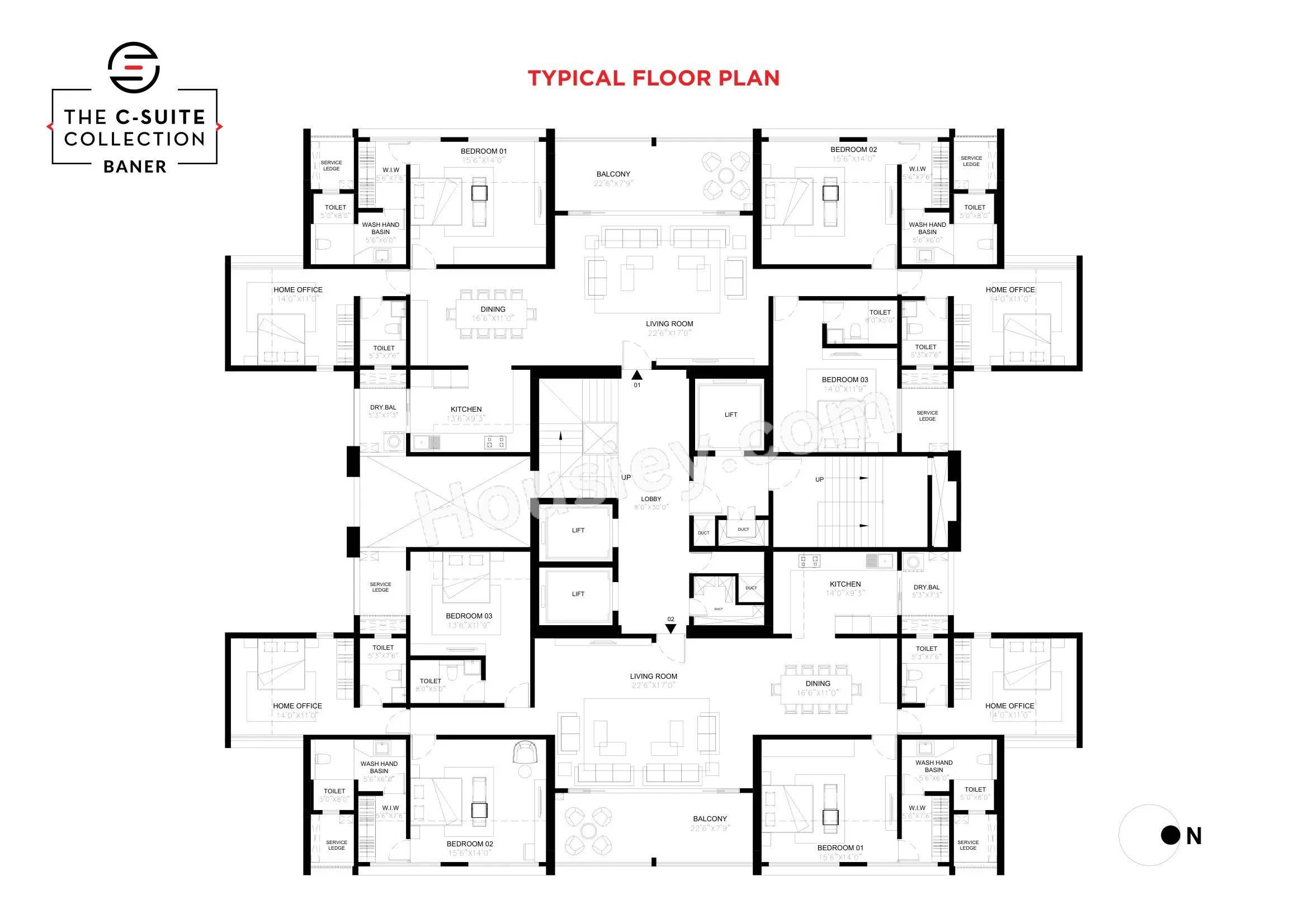 Tej Elevia Floor plan 8
