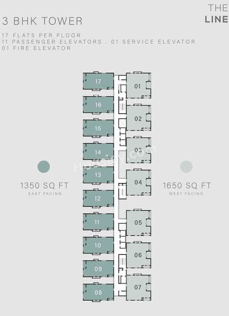 Terminus The Line Floor plan 2