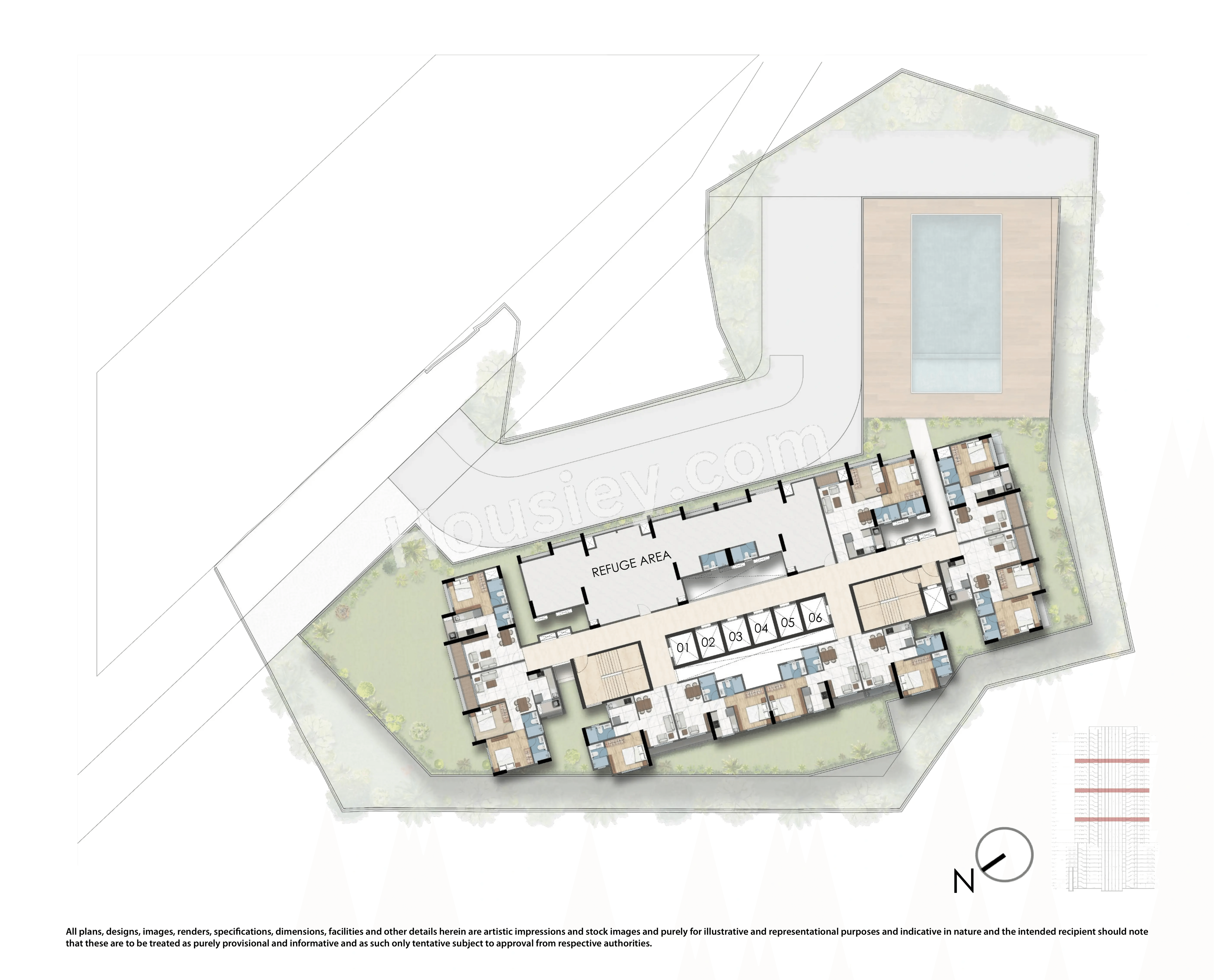 Tescon 311 East Floor plan 6