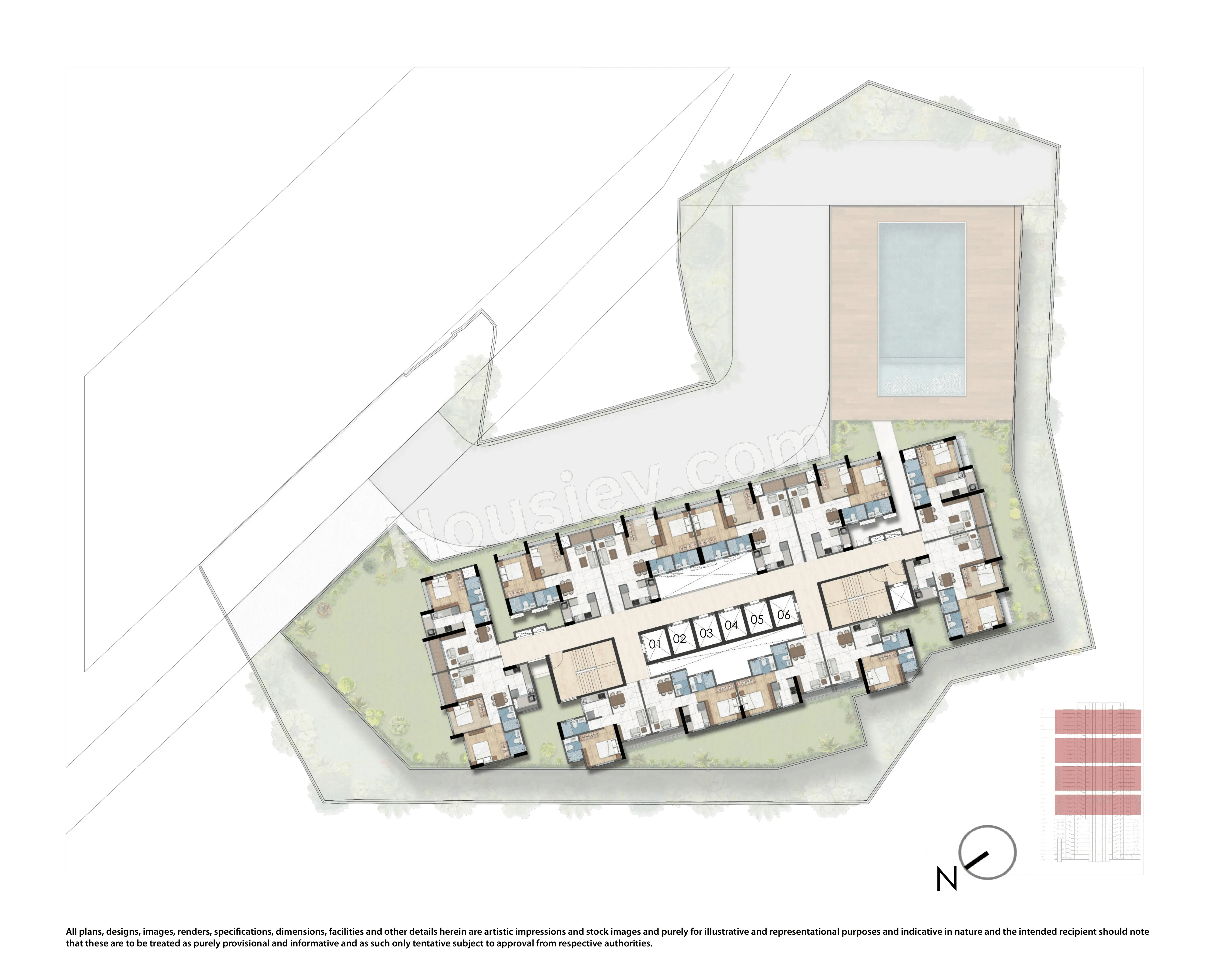 Tescon 311 East Floor plan 7