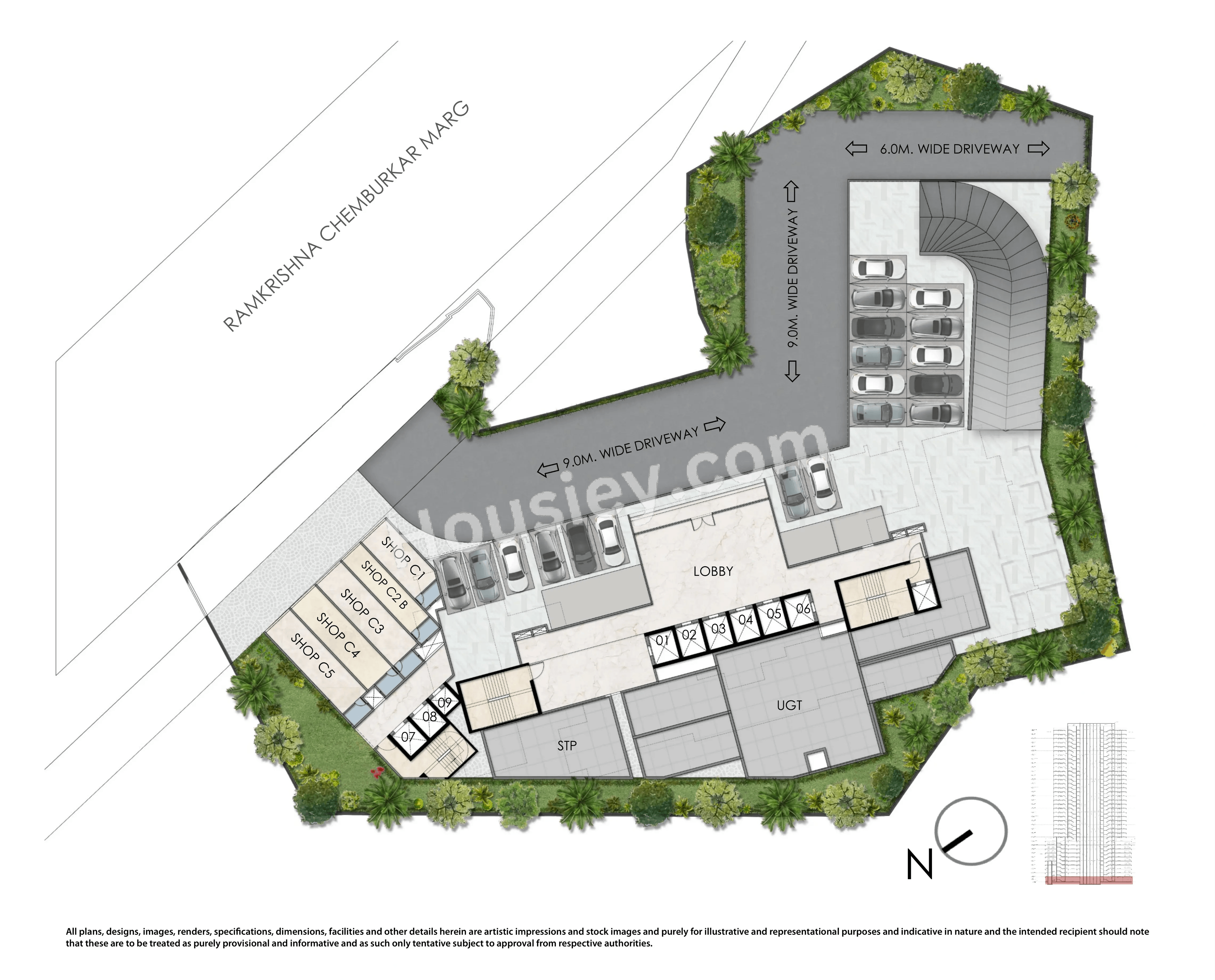 Tescon 311 East Floor plan 1