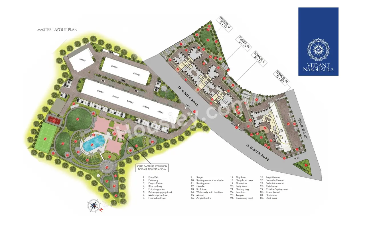 Tharwani Vedant Nakshatra Master Plan