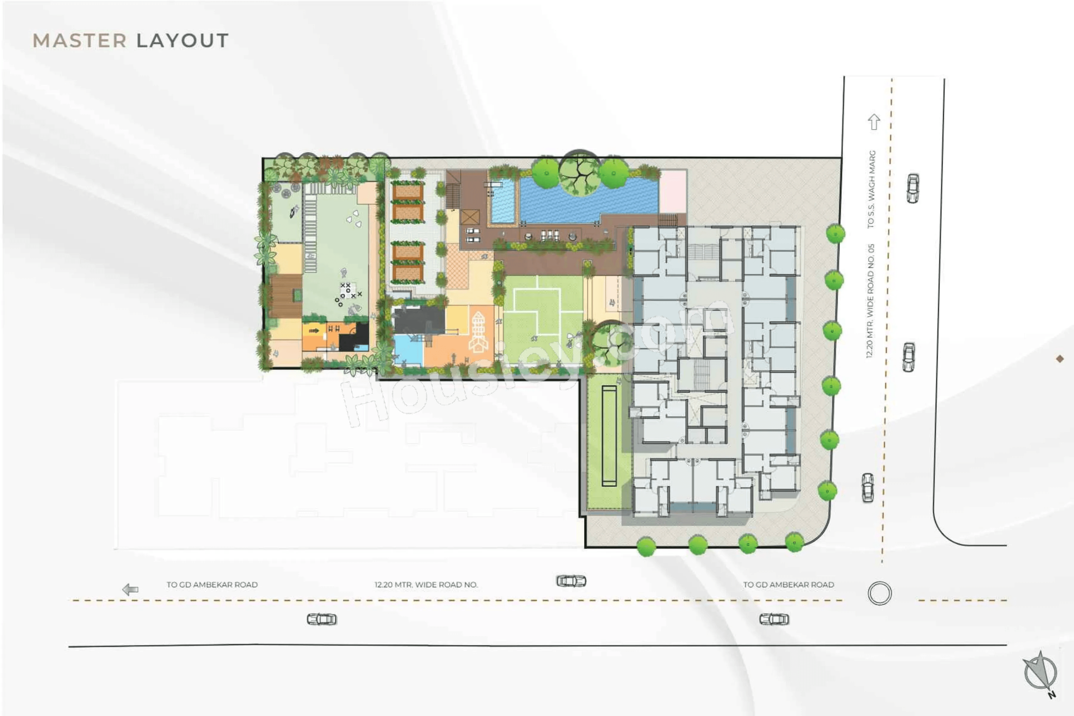 The Baya Sunrise Floor plan 1