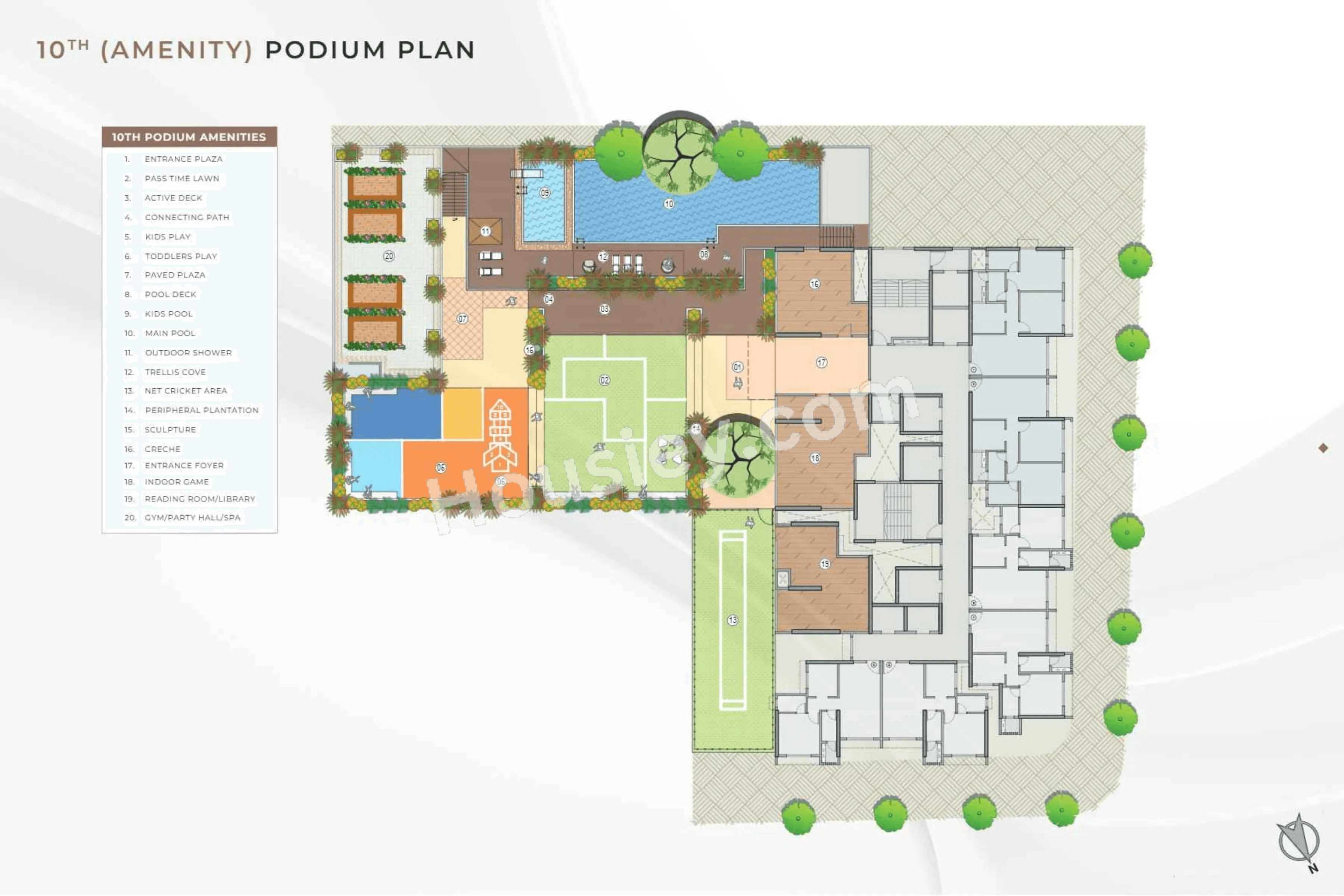 The Baya Sunrise Floor plan 2