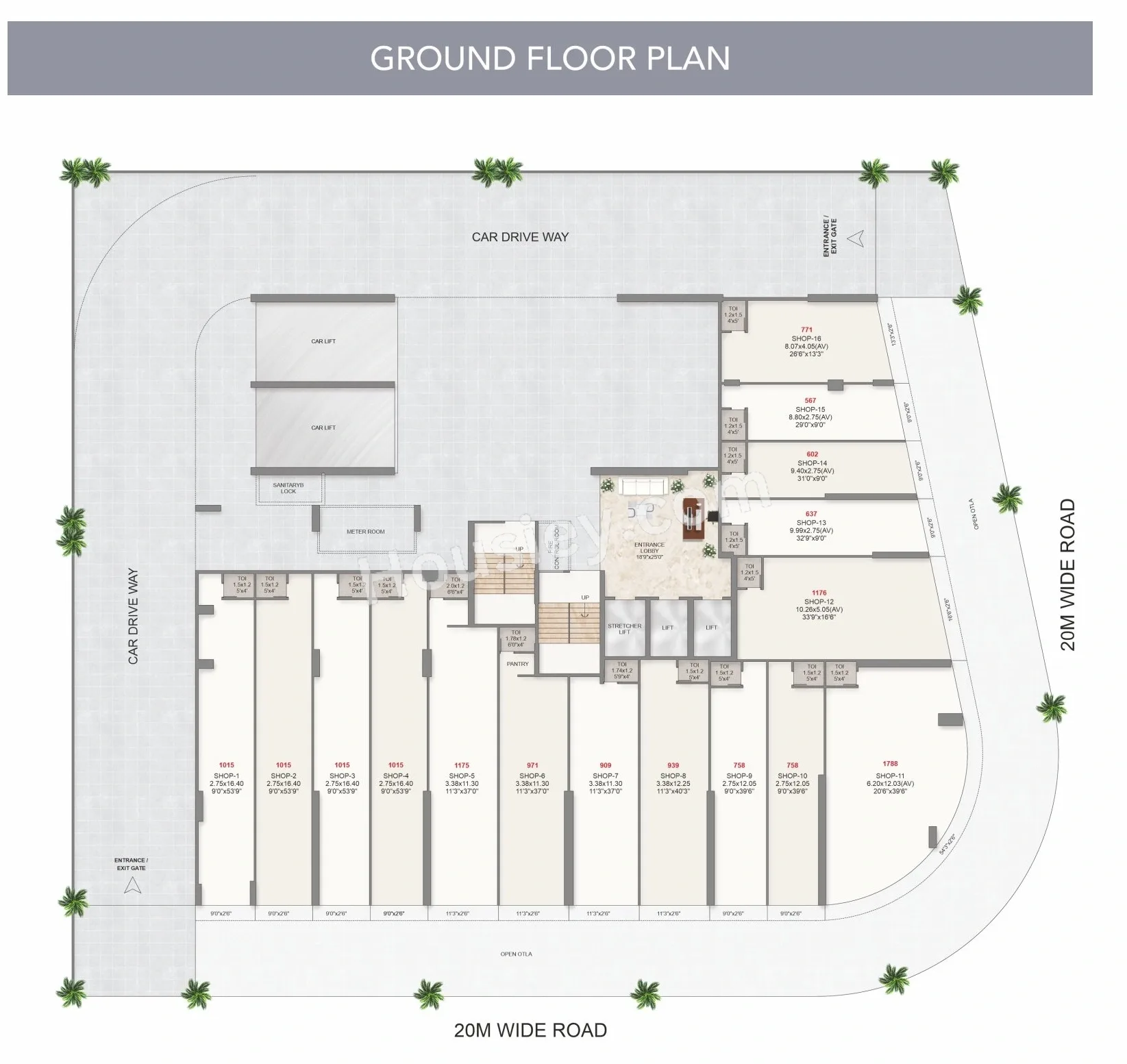 The Domus 26 West Floor plan 5