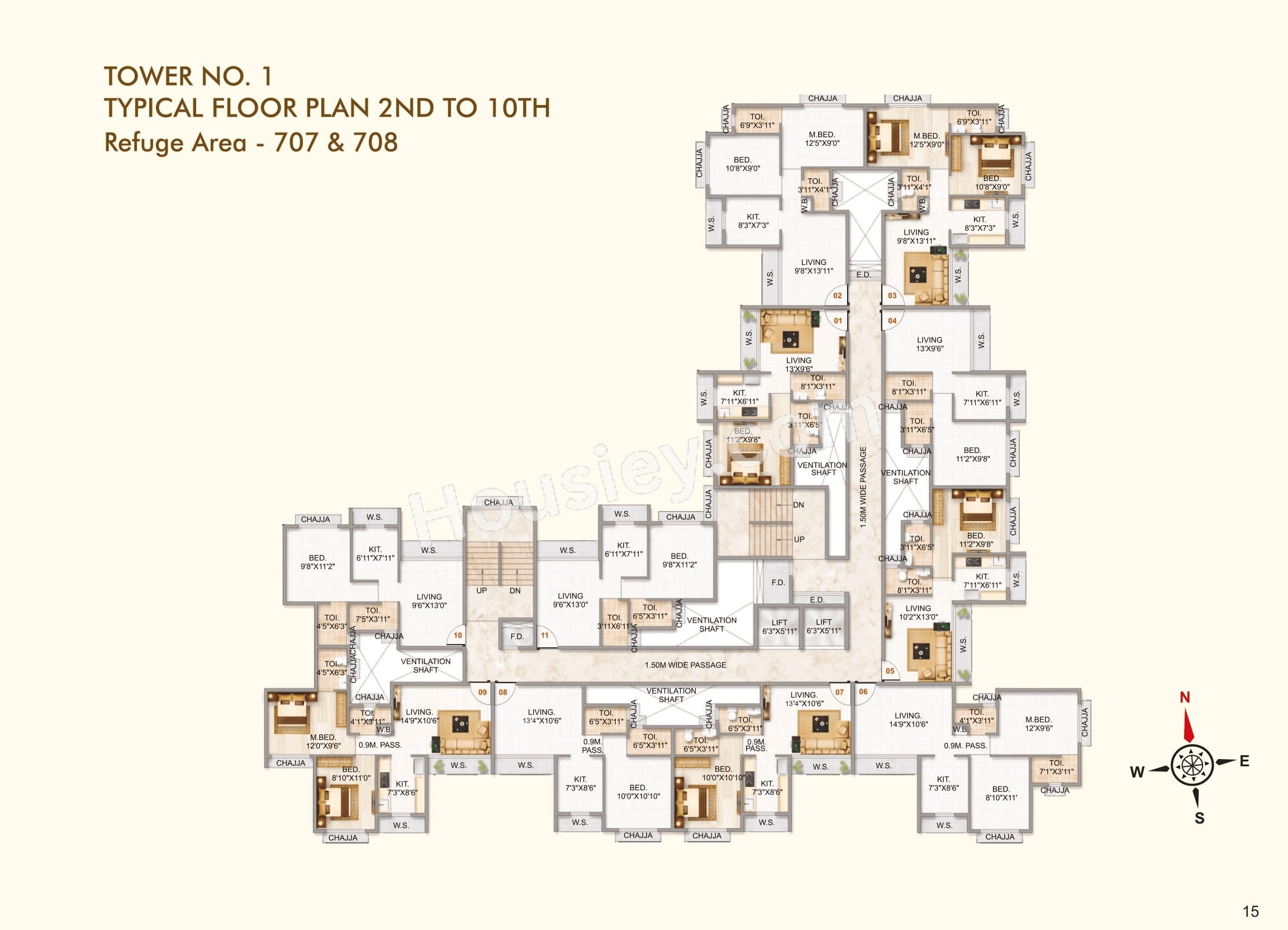 The Gateway Floor plan 3