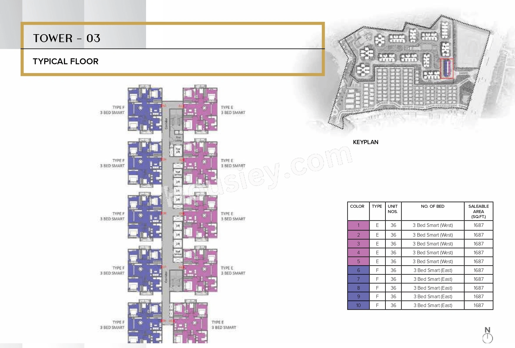 The Prestige City Hyderabad Floor plan 2