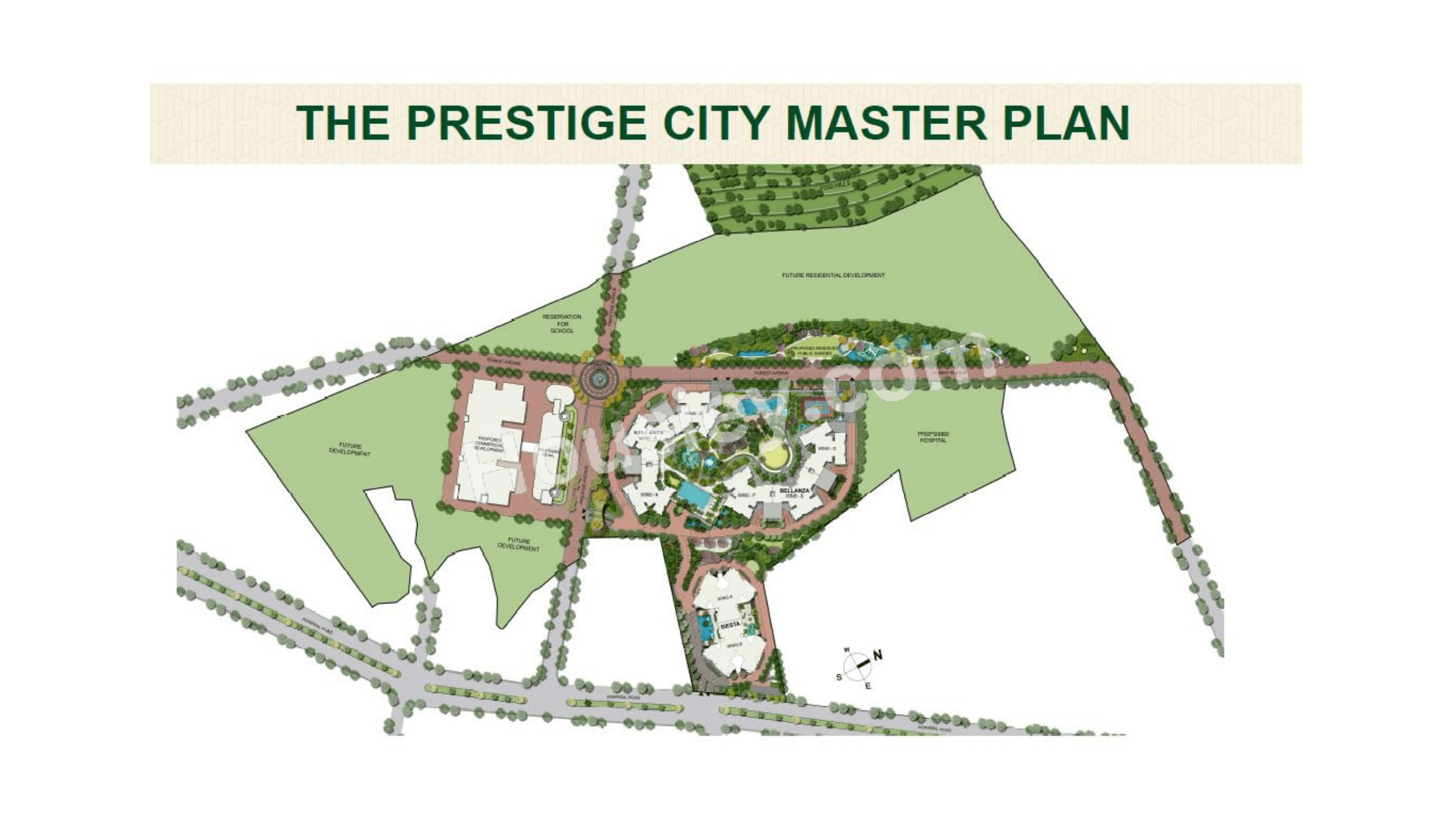 The Prestige City Siesta Master Plan