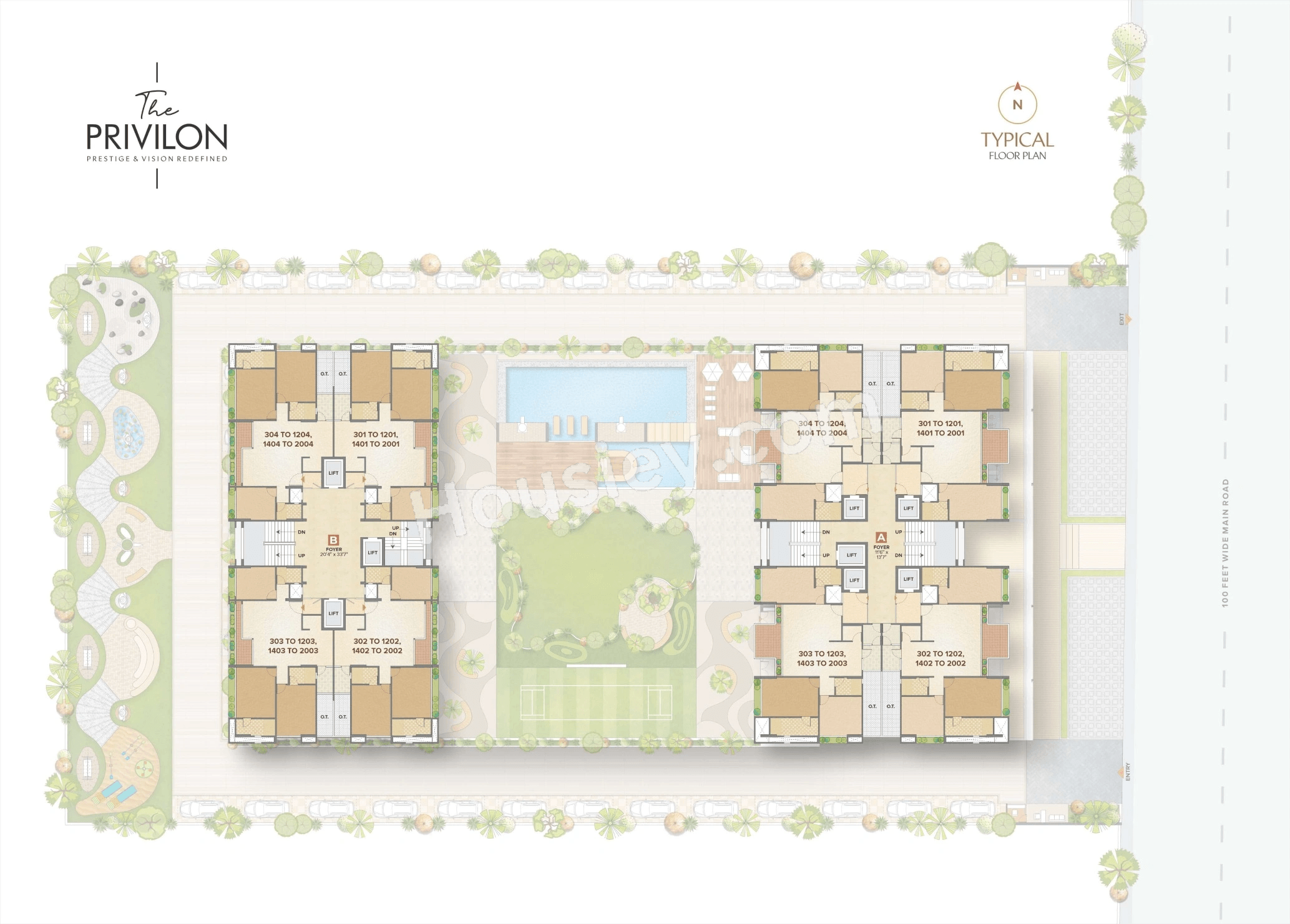 The Privilon Floor plan 2