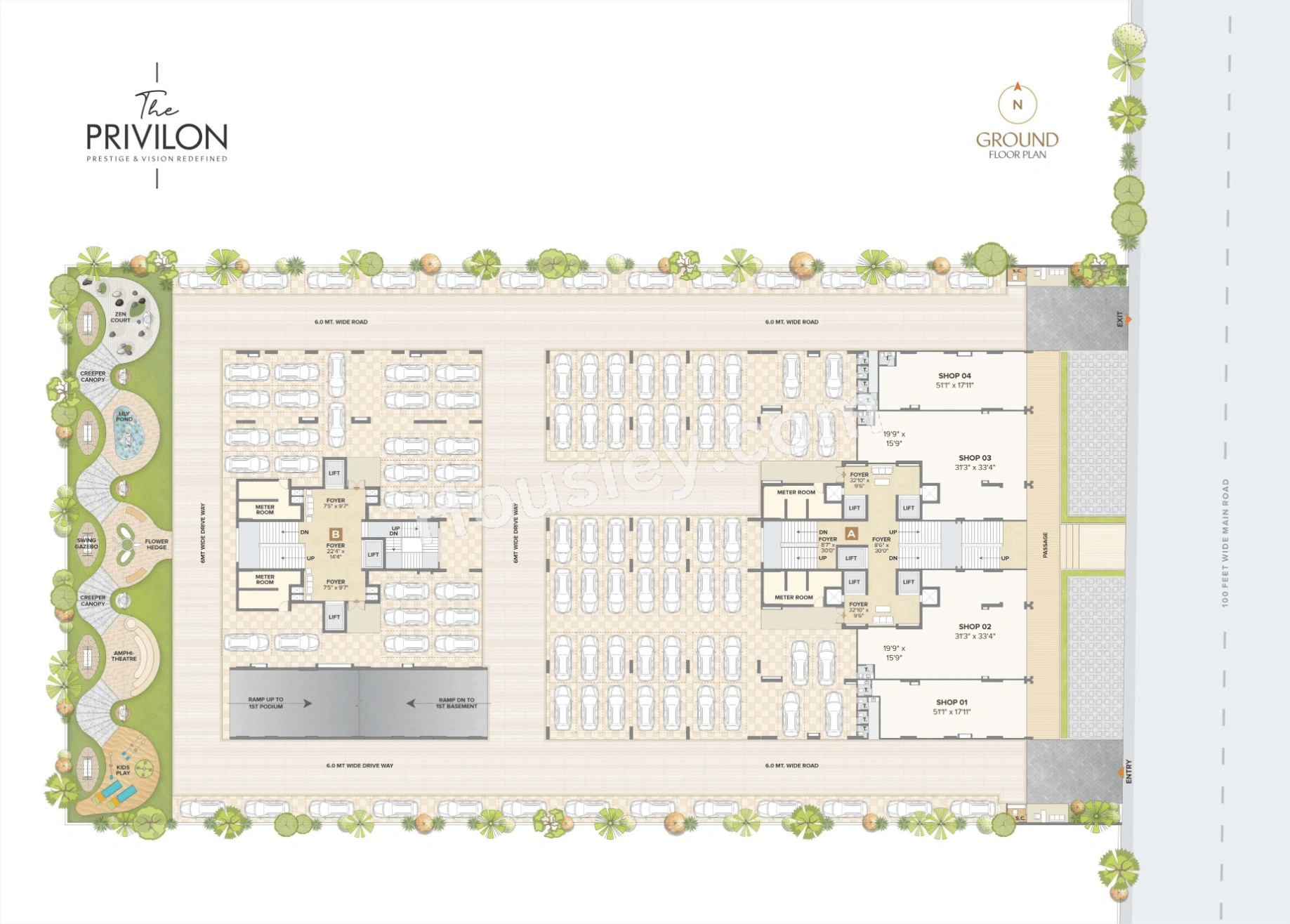 The Privilon Floor plan 3