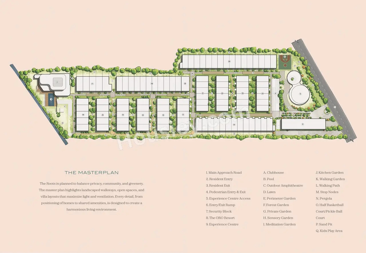 The Roots Floor Plan