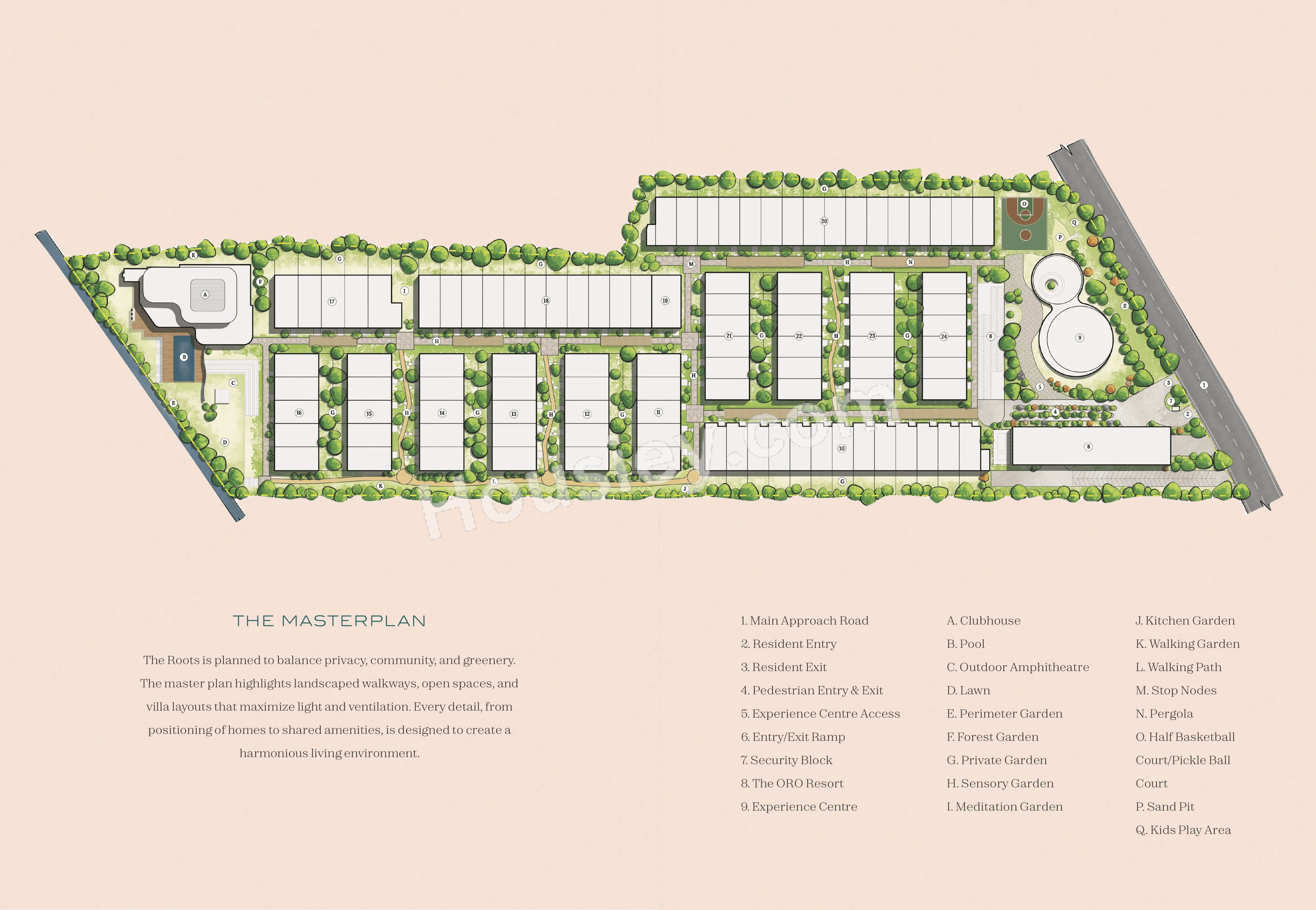 The Roots Floor Plan