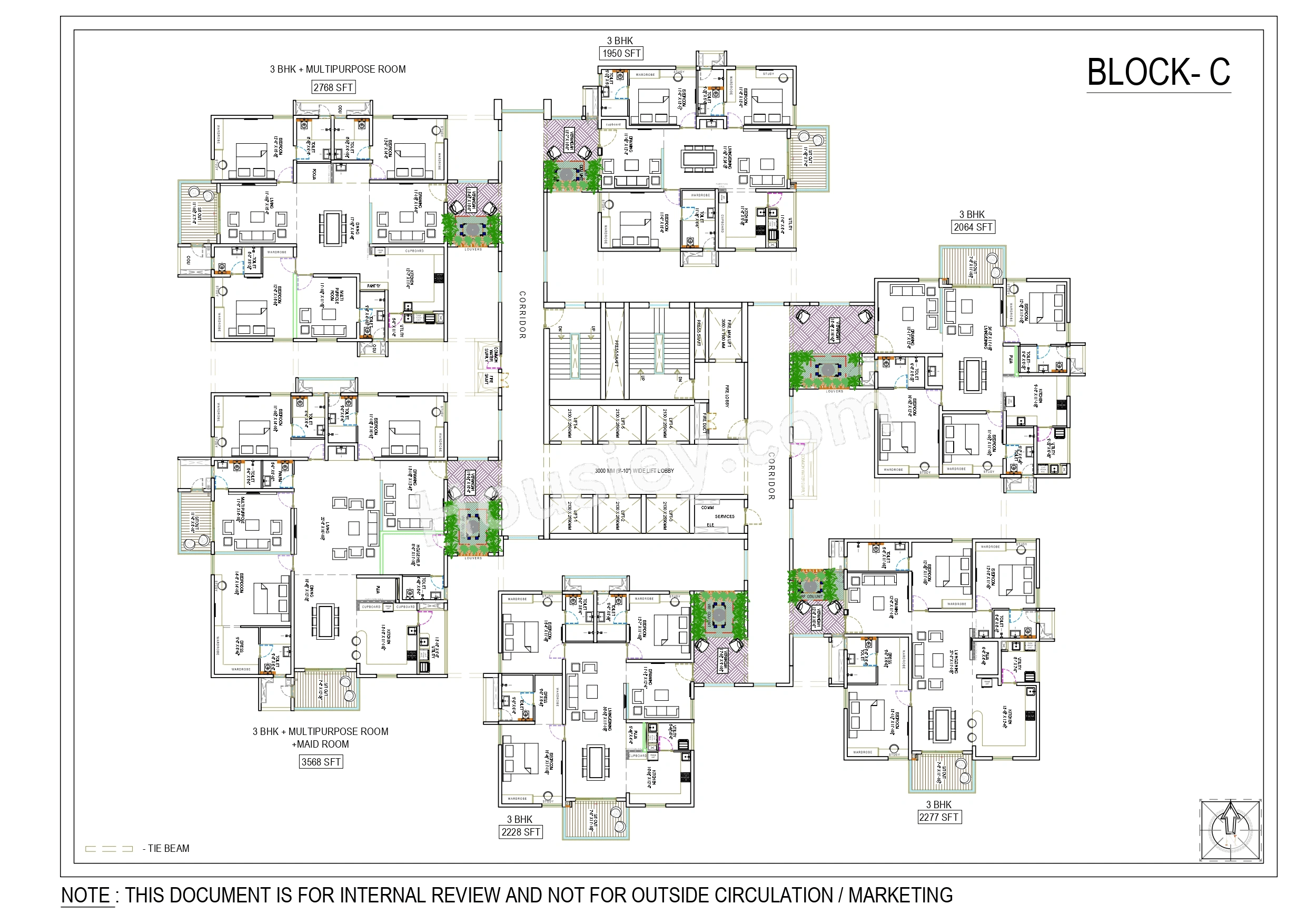The Sky 49 by Ananda Prosper Floor plan 3