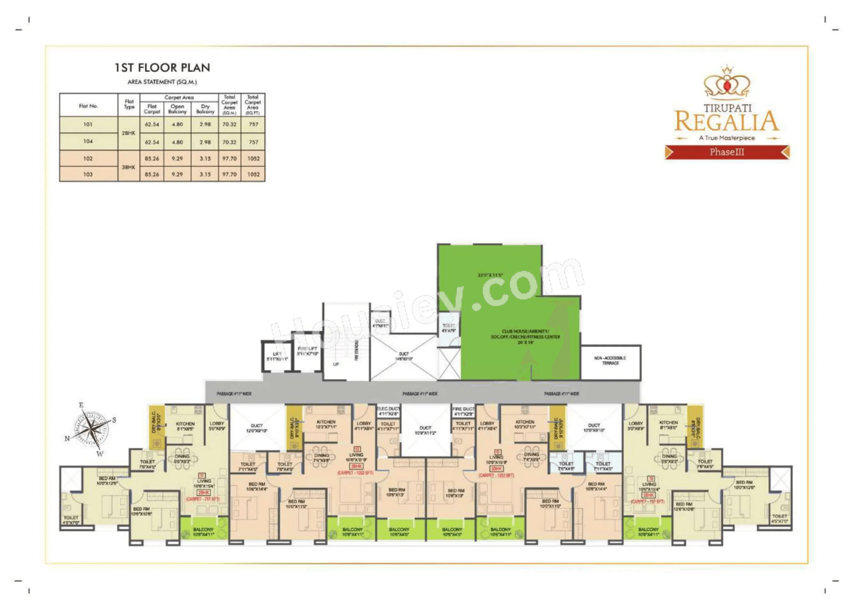 Tirupati Regalia Floor plan 2