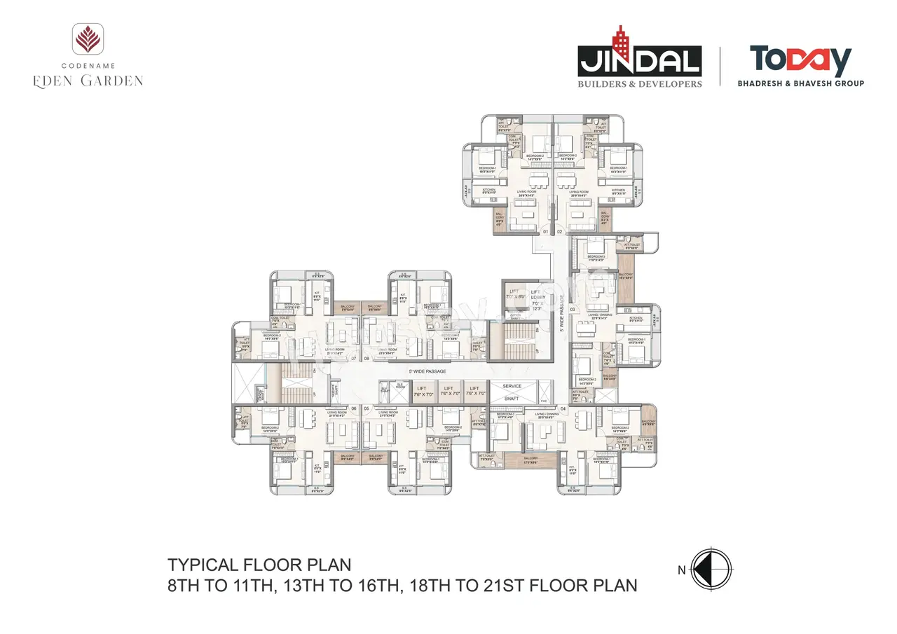 Today Eden Garden Master Plan
