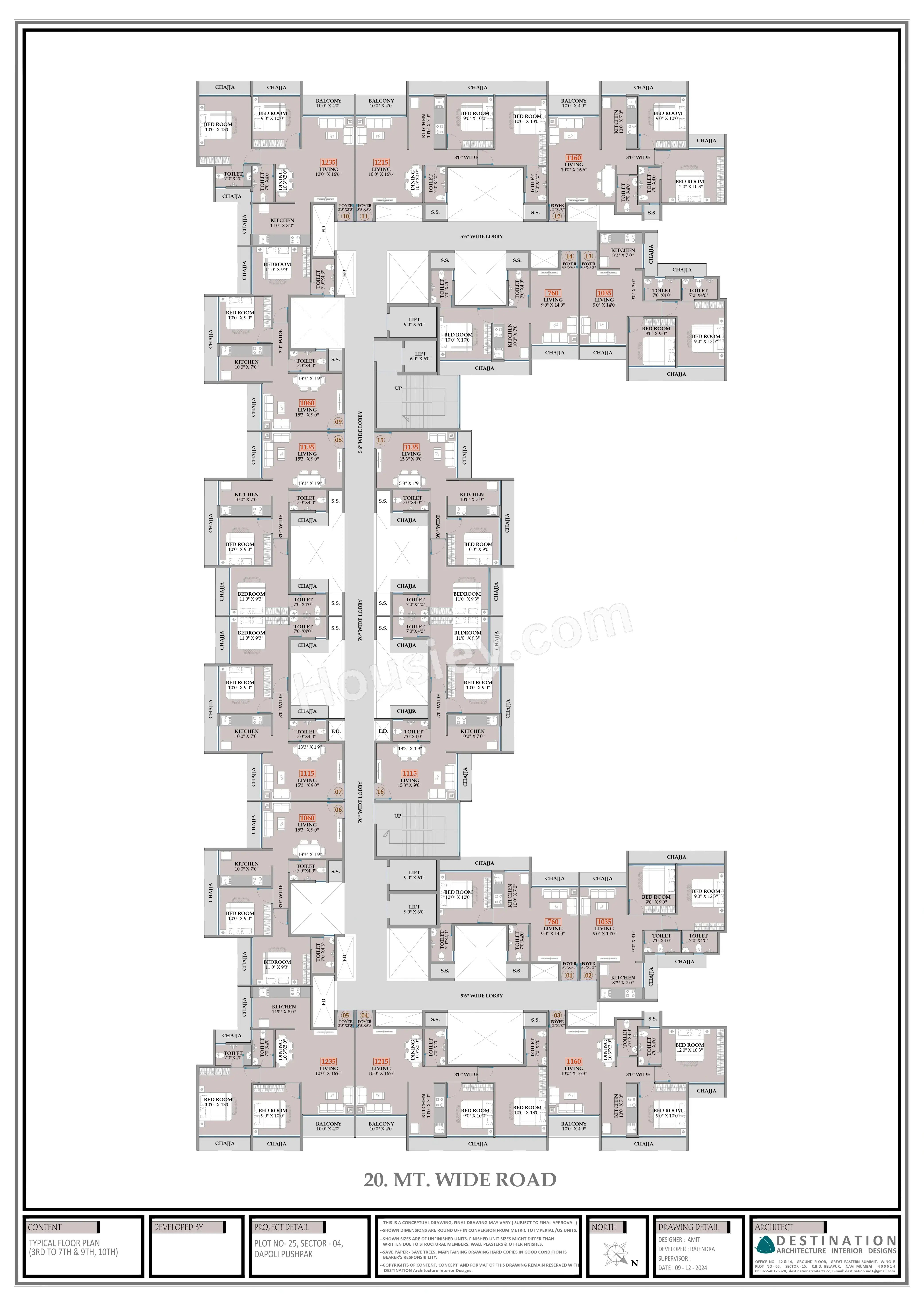 Today Royal Aikyam Two Floor plan 7