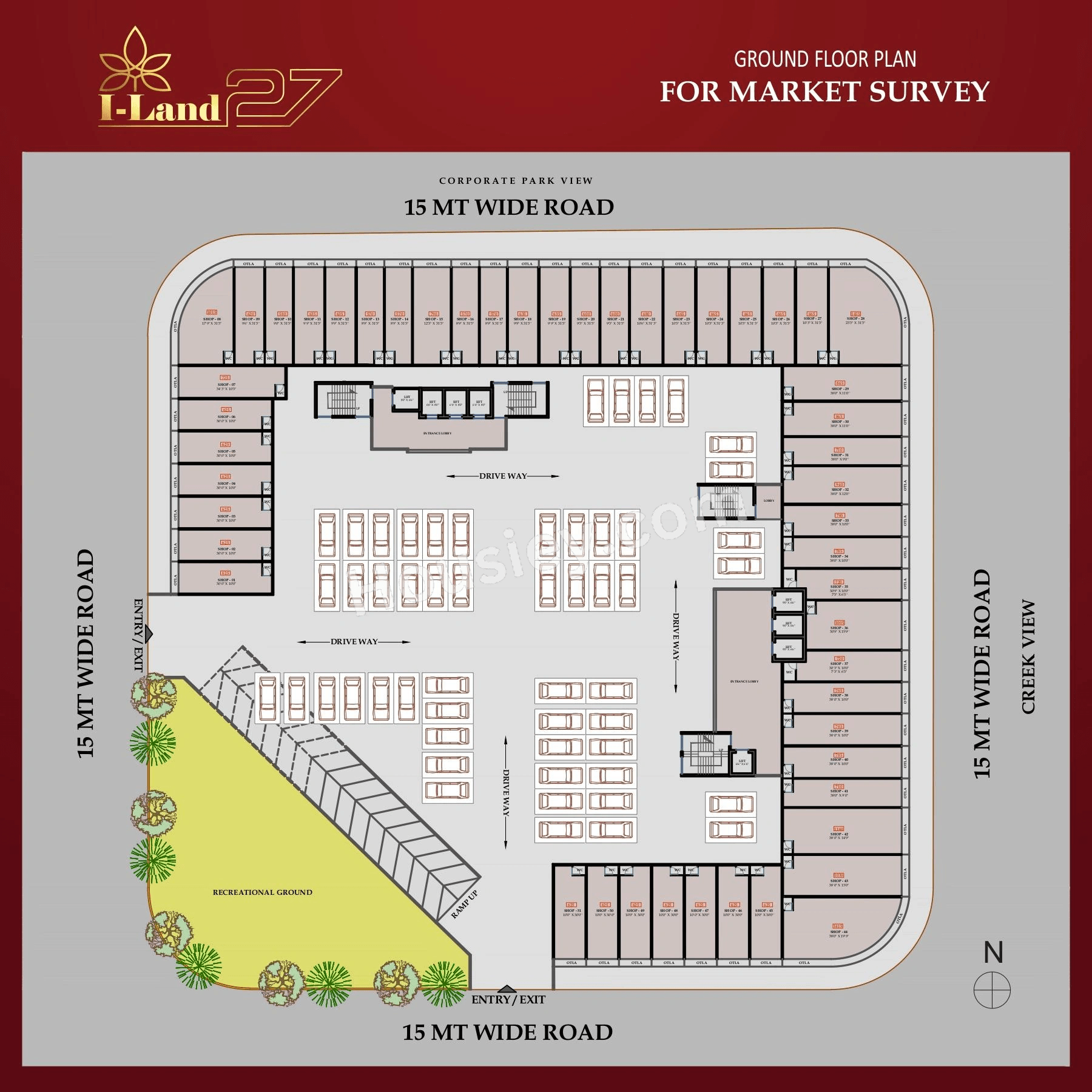 Today Royal I LAND 27 Floor plan 3