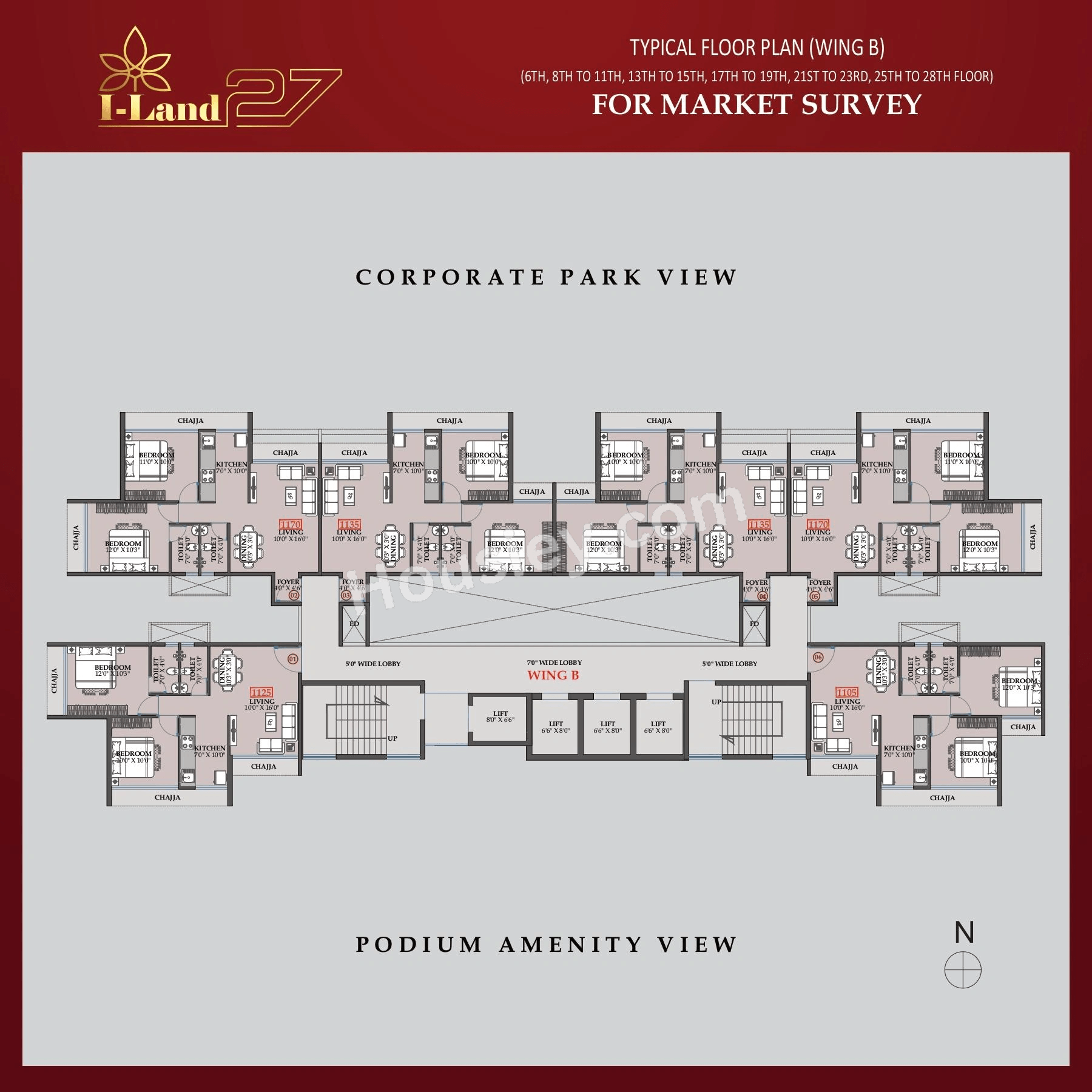 Today Royal I LAND 27 Floor plan 8