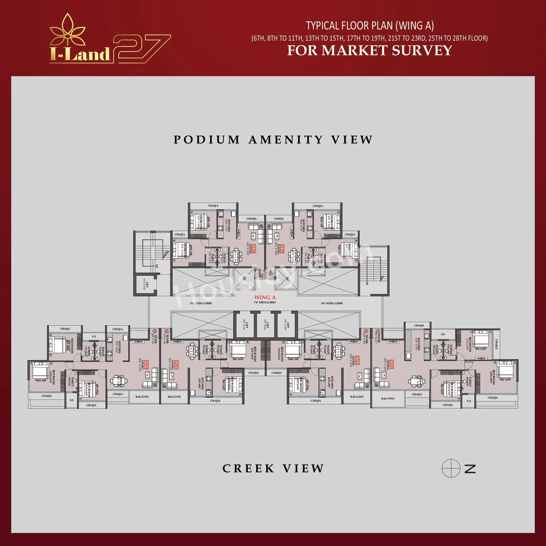 Today Royal I LAND 27 Floor plan 9