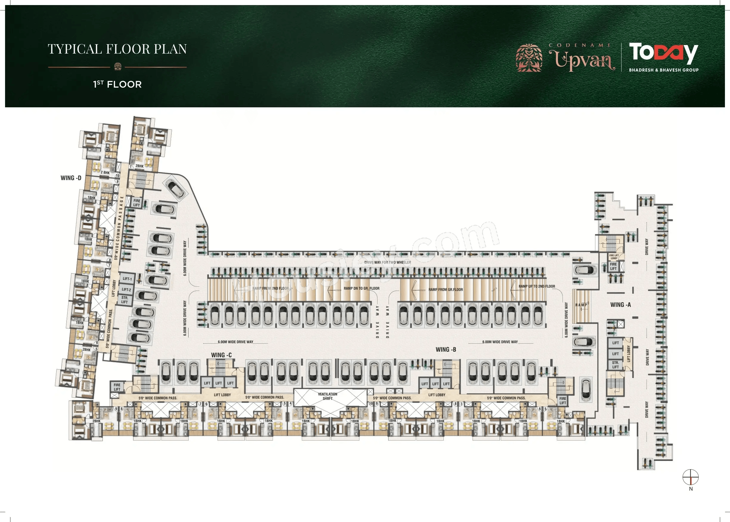 Today Upvan Floor plan 1