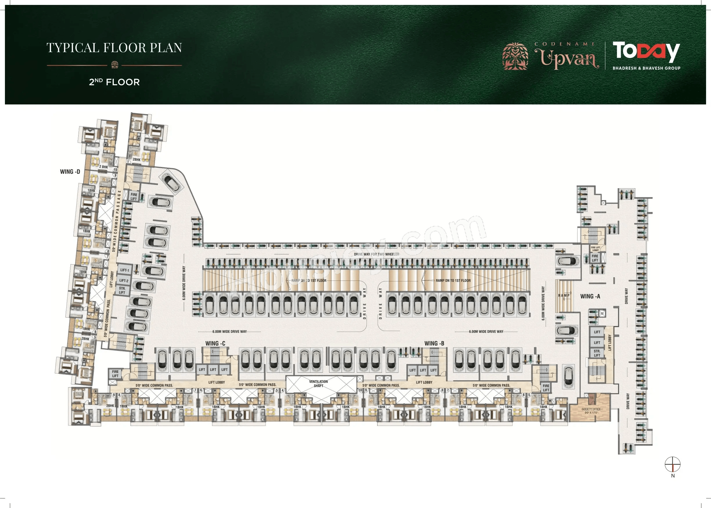 Today Upvan Floor plan 2