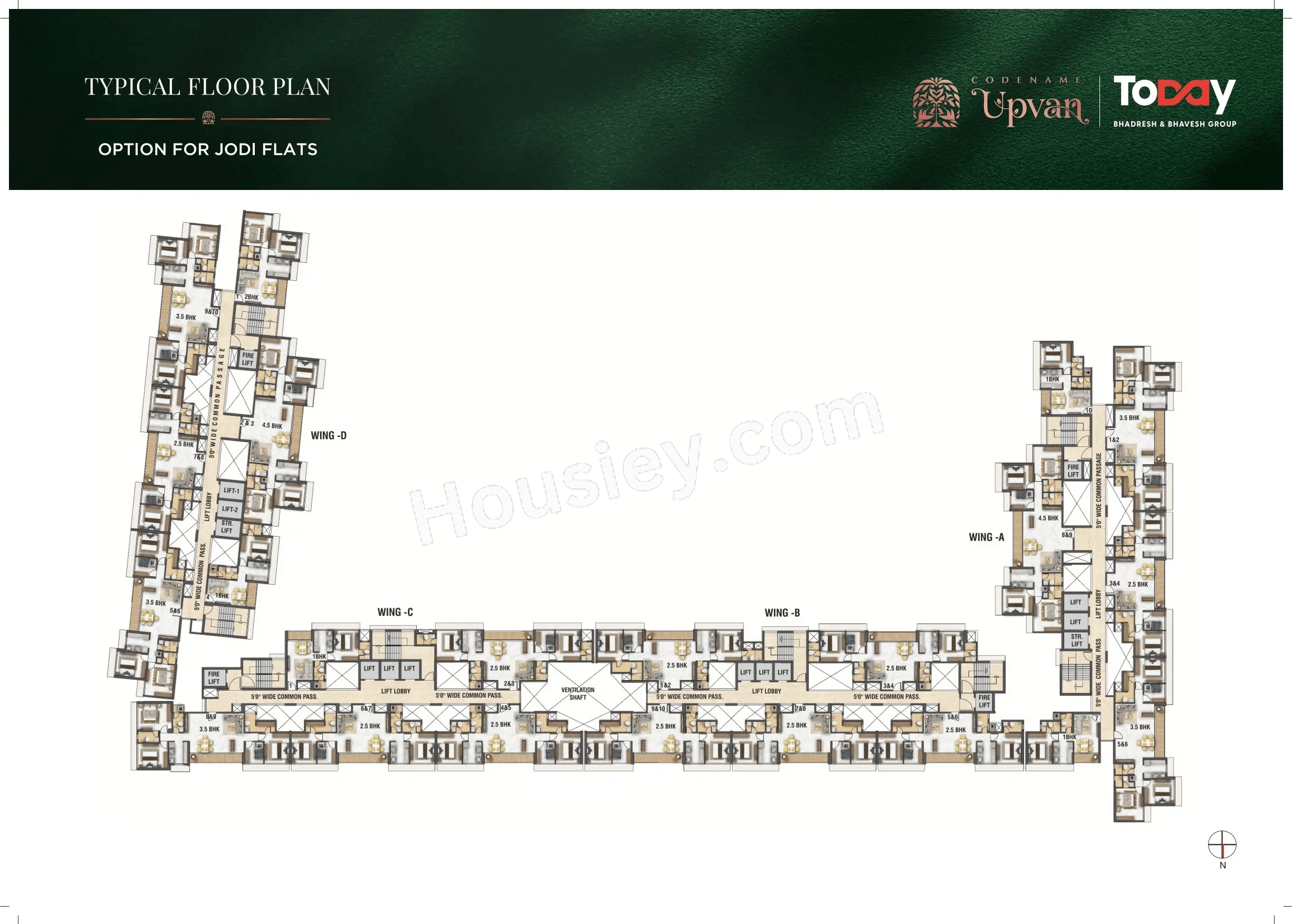 Today Upvan Floor plan 12