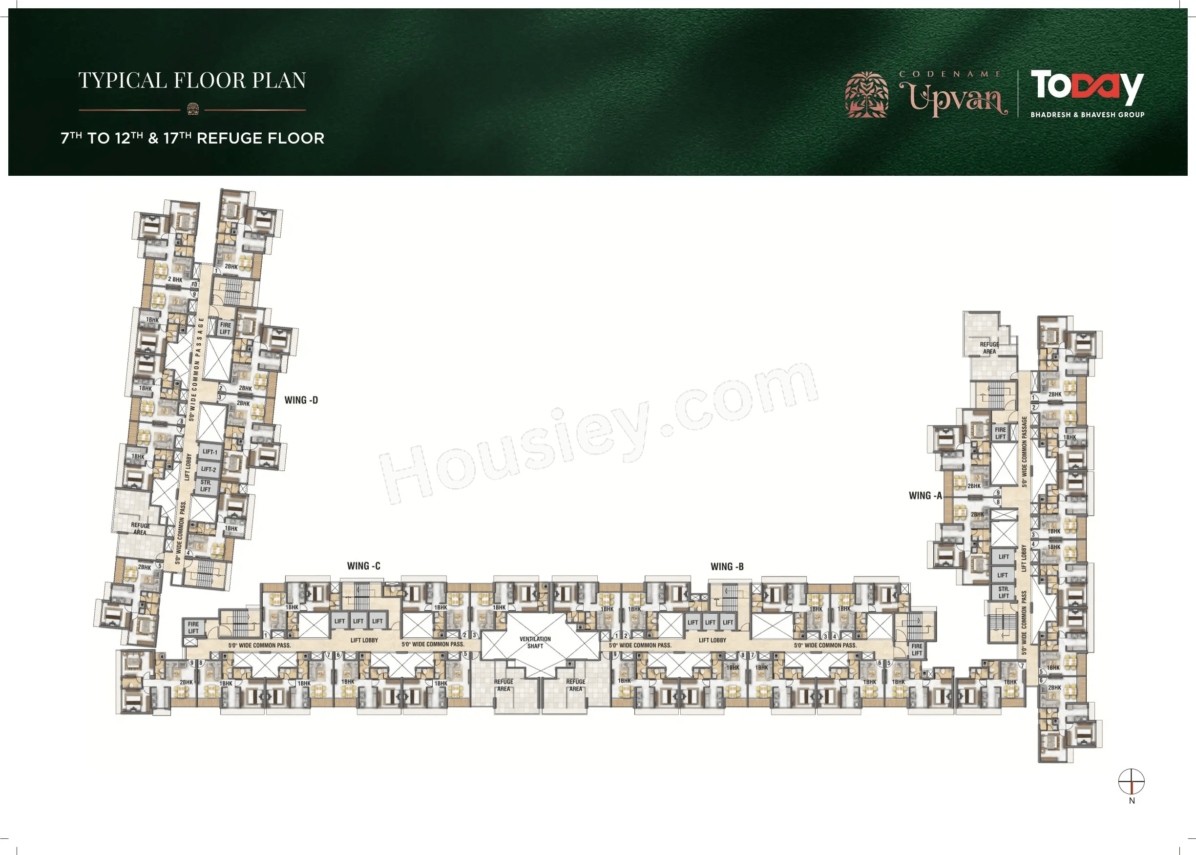 Today Upvan Floor plan 13