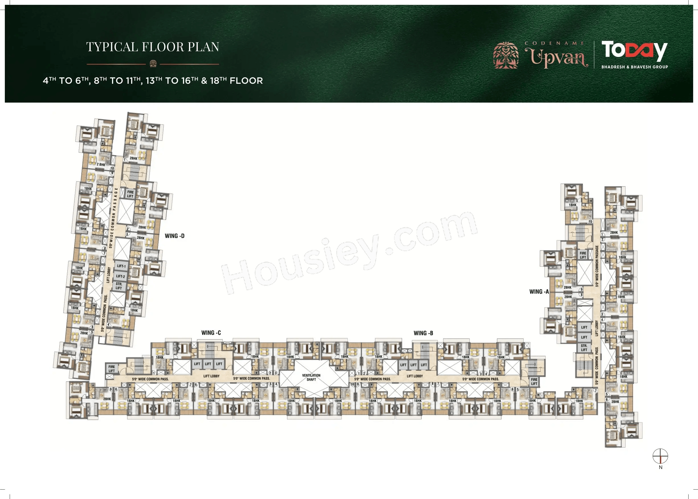 Today Upvan Floor plan 14