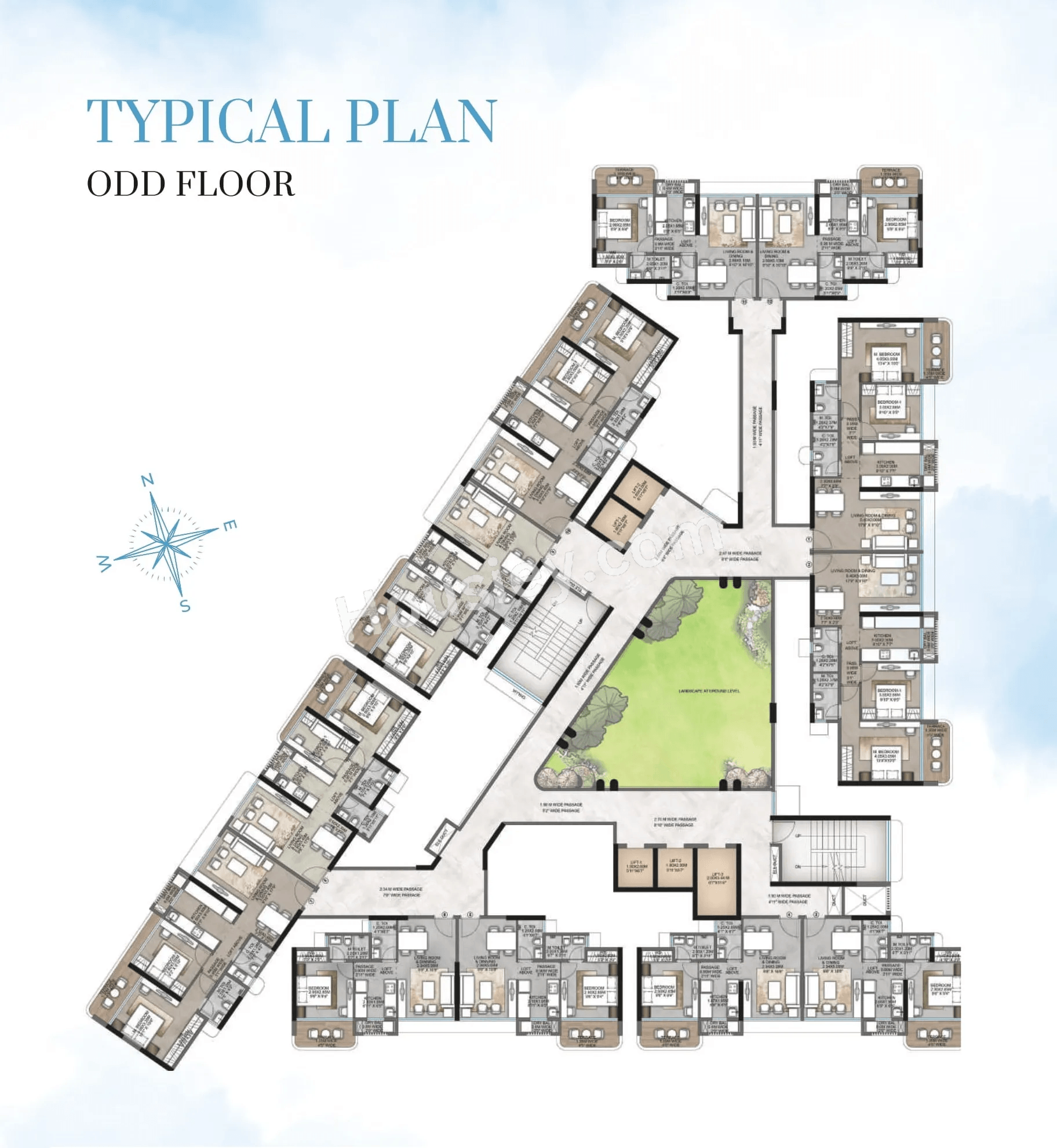 TREC Casa Terraza Floor Plan