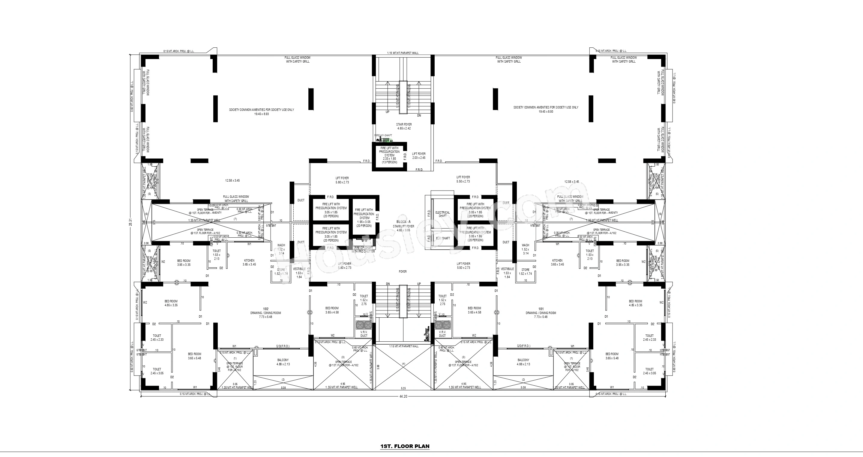Tremont Terra Floor plan 1