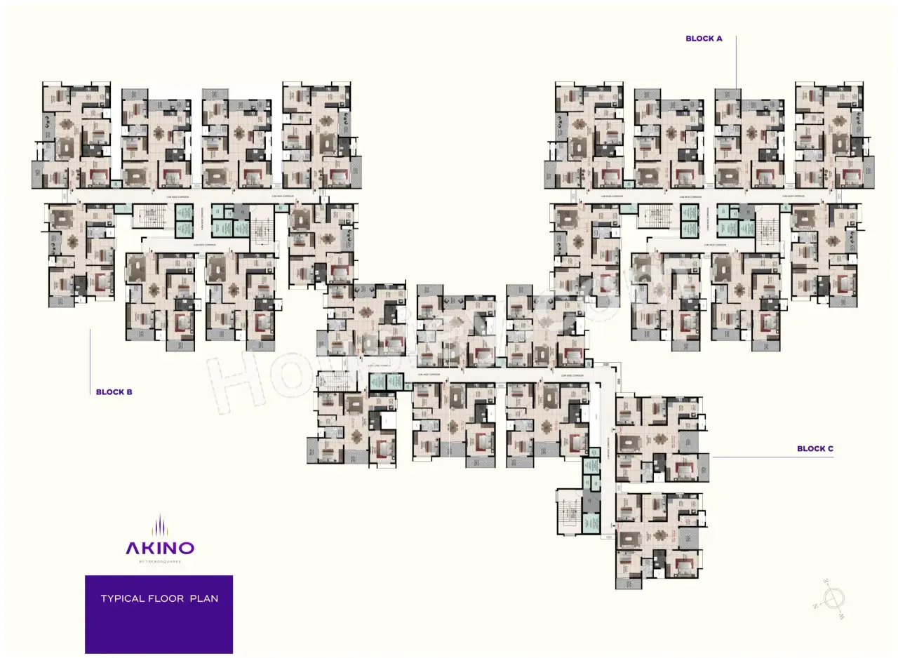 Trendsquares Akino Floor Plan