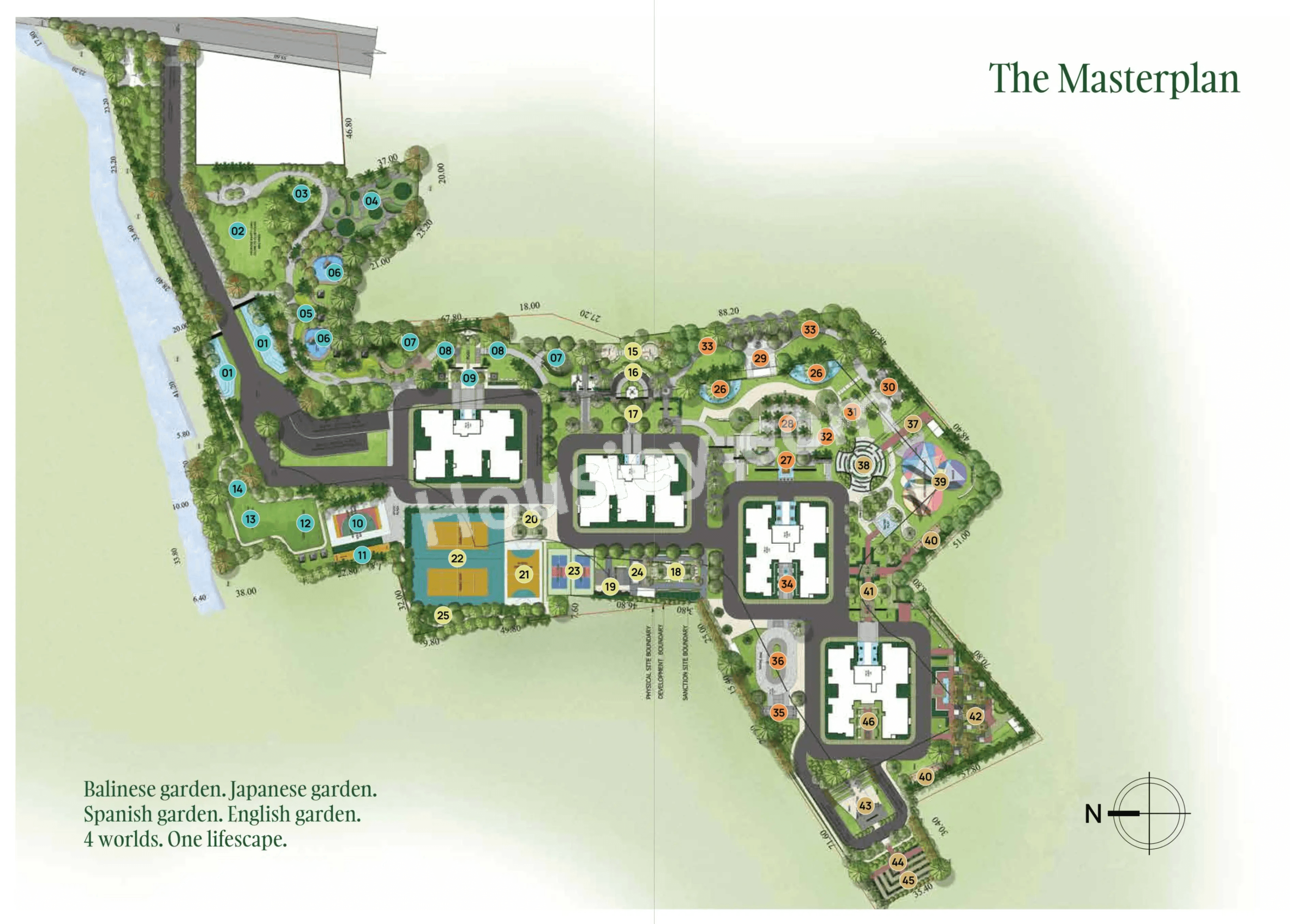 Trendsquares World of Gardens Floor Plan