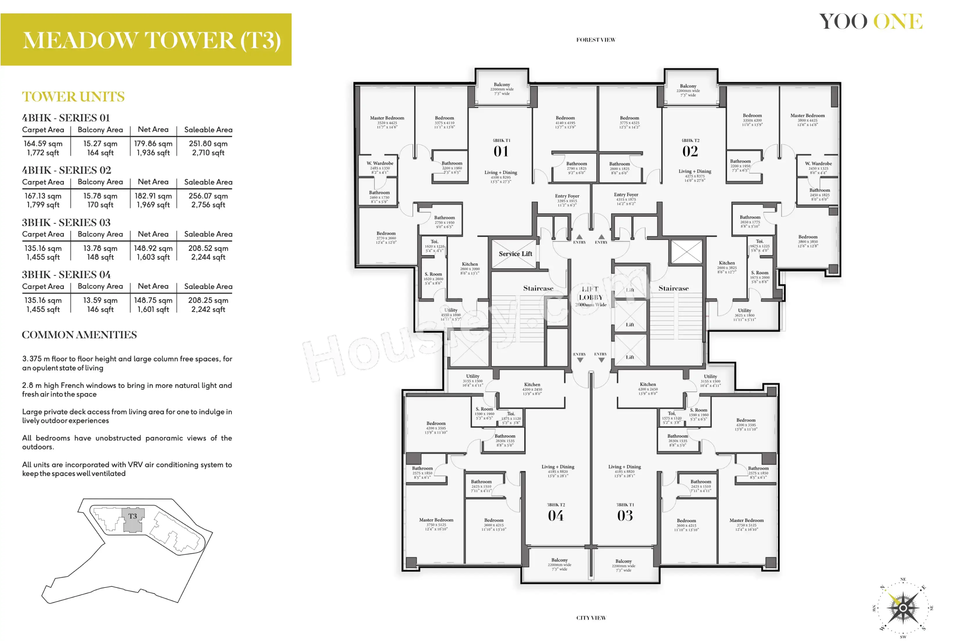 Tribeca Yoo One Floor plan 3