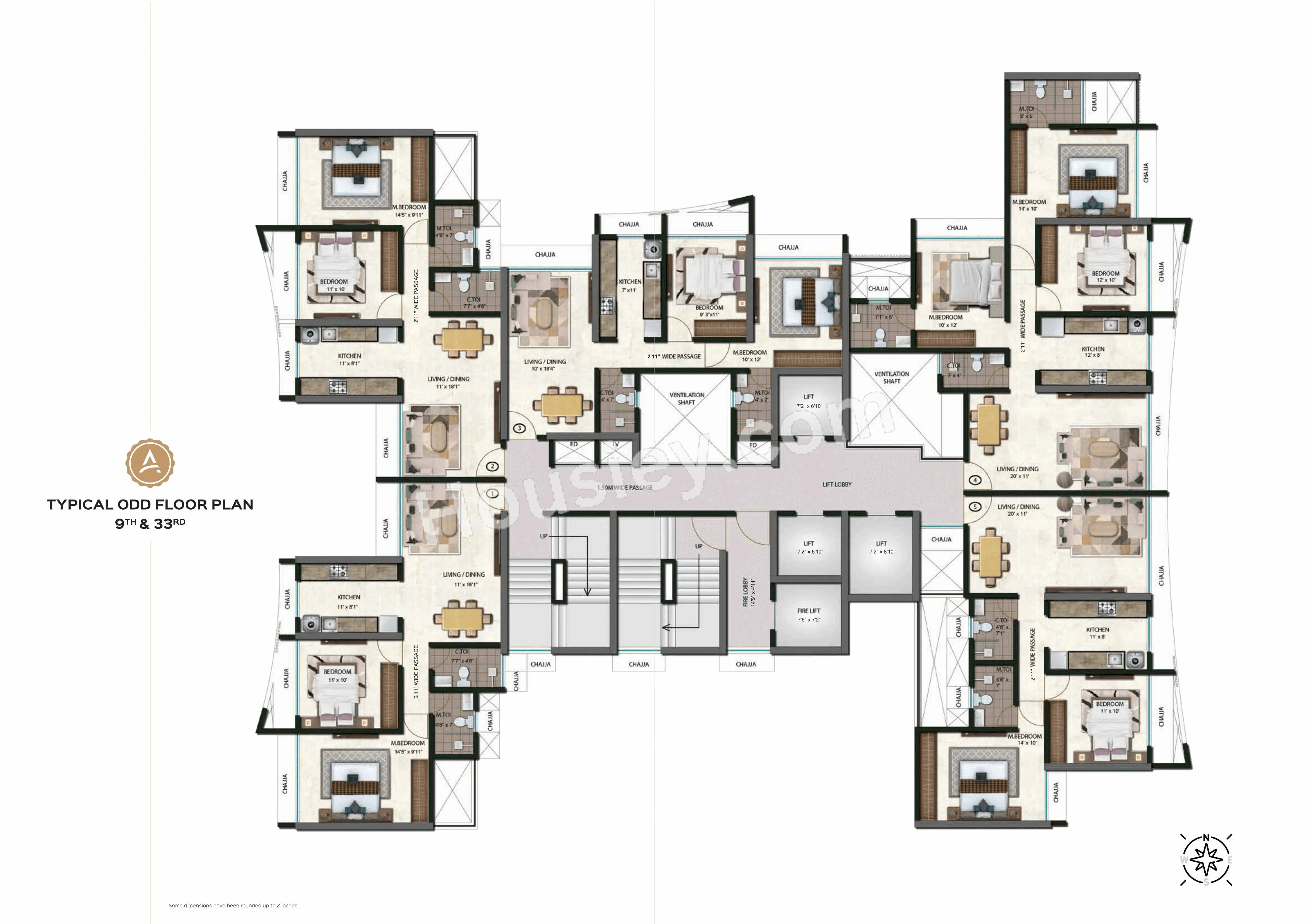 Tricity Aspire Floor Plan