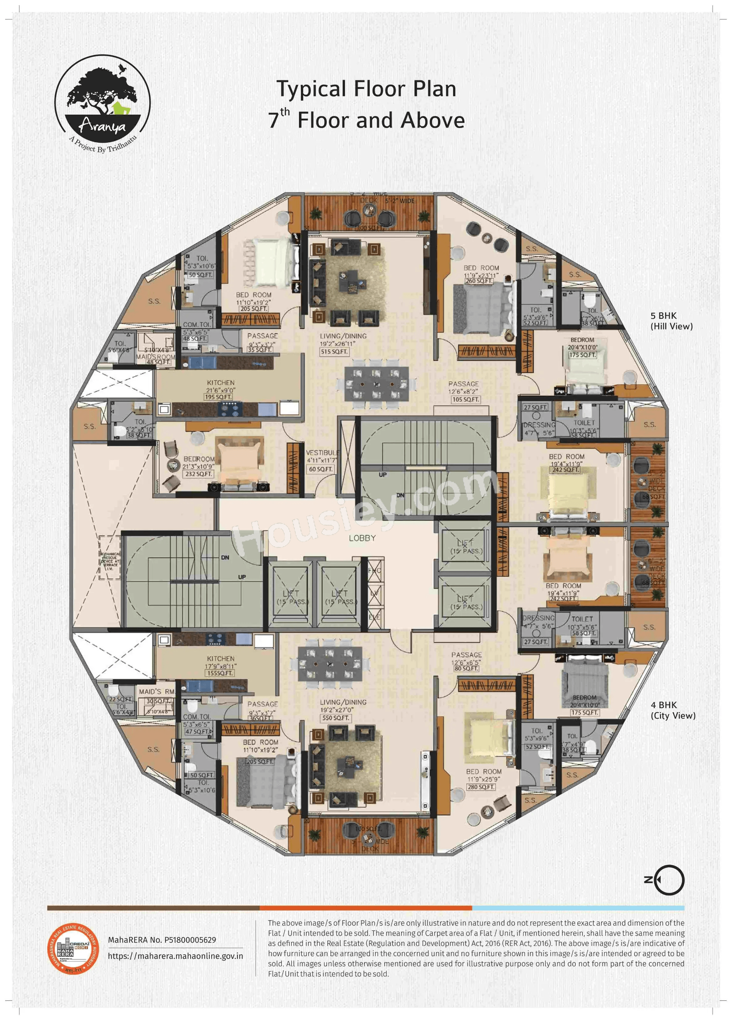 Tridhaatu Aranya Floor plan 6