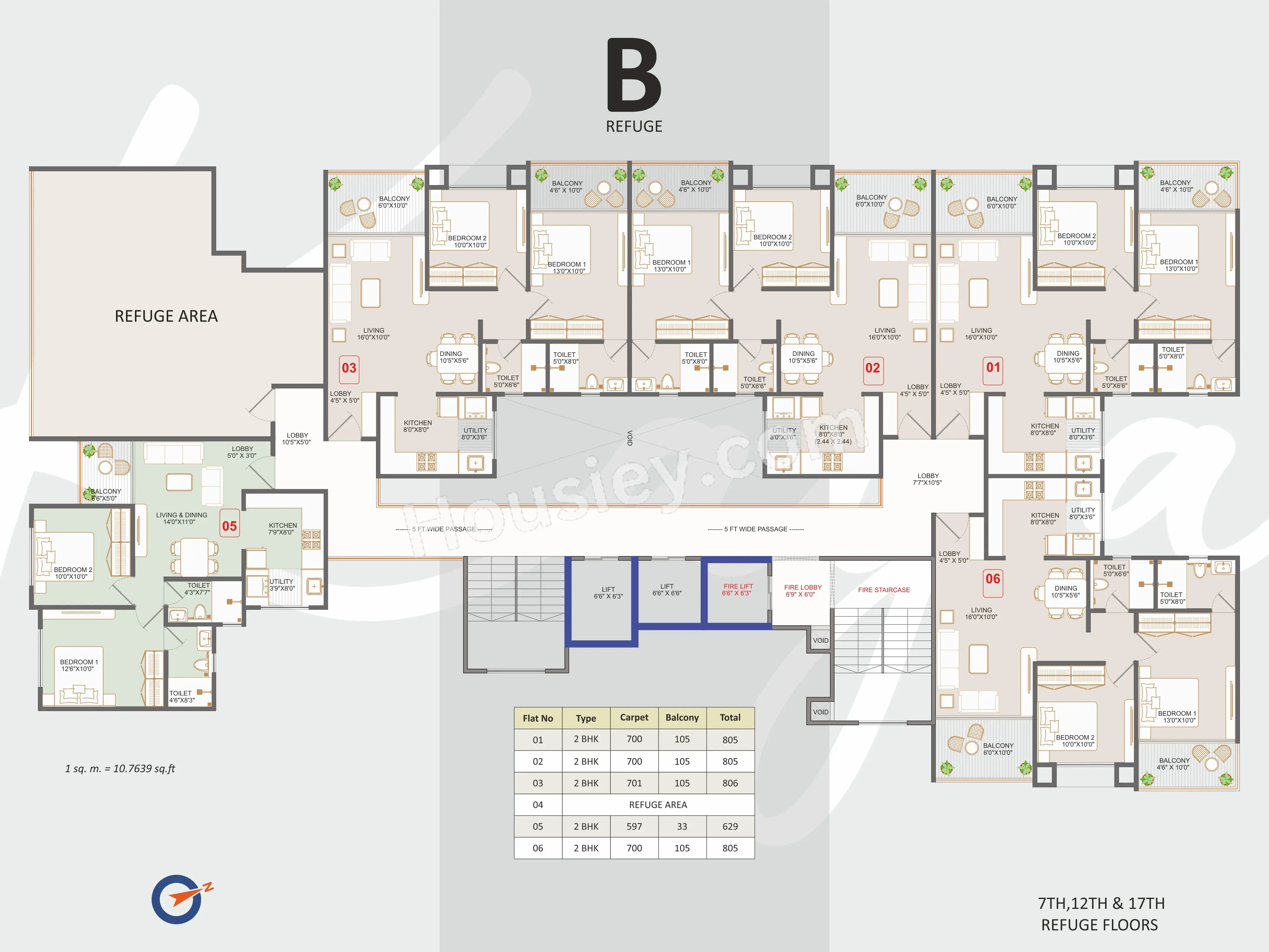 Trio Kaya Floor plan 1