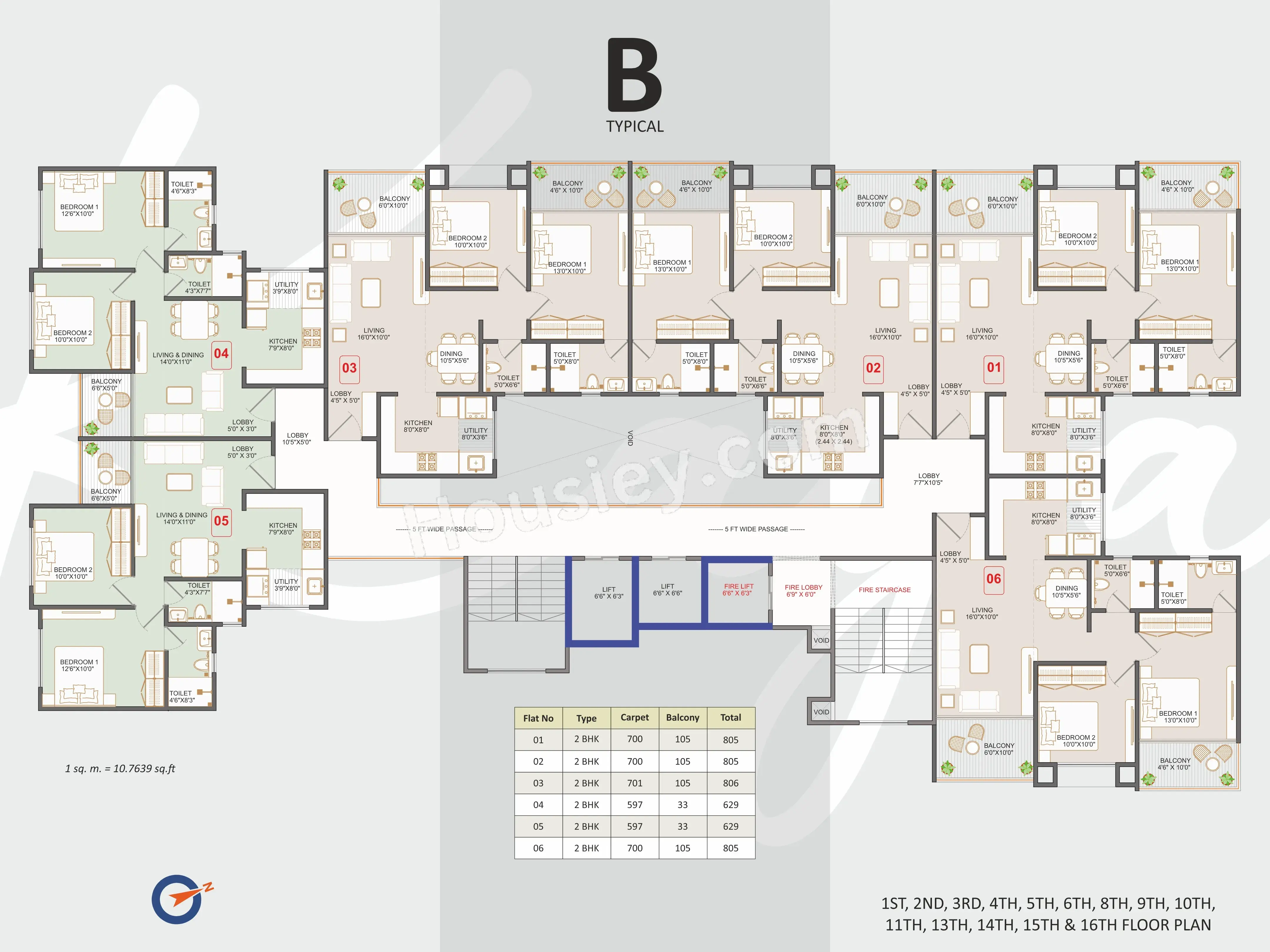 Trio Kaya Floor plan 2