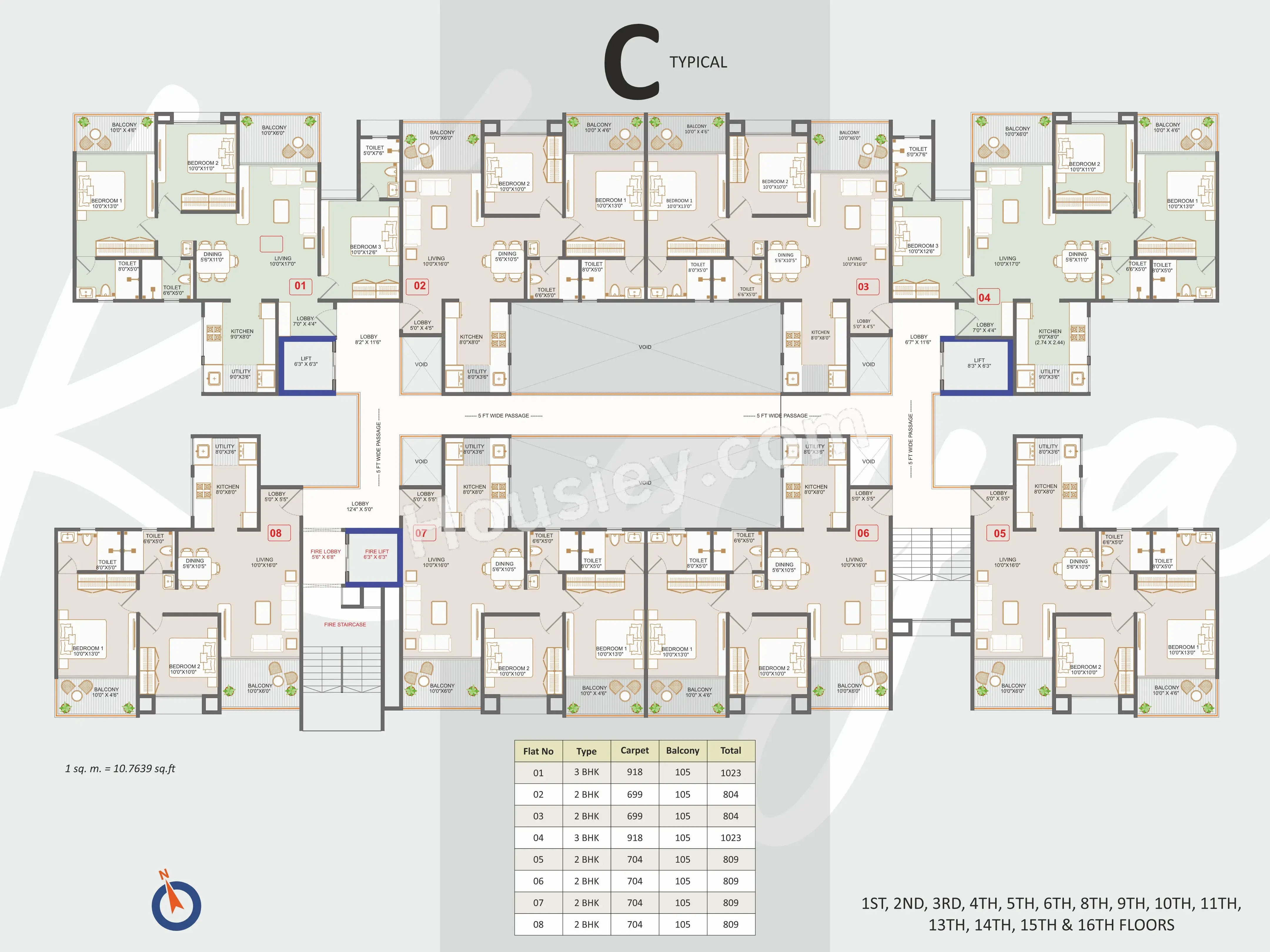 Trio Kaya Floor plan 3