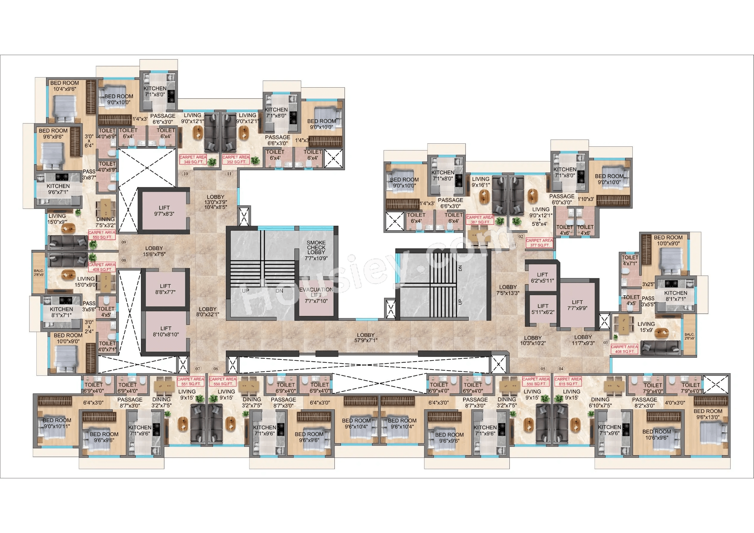 Trishika Skye 175 Master Plan