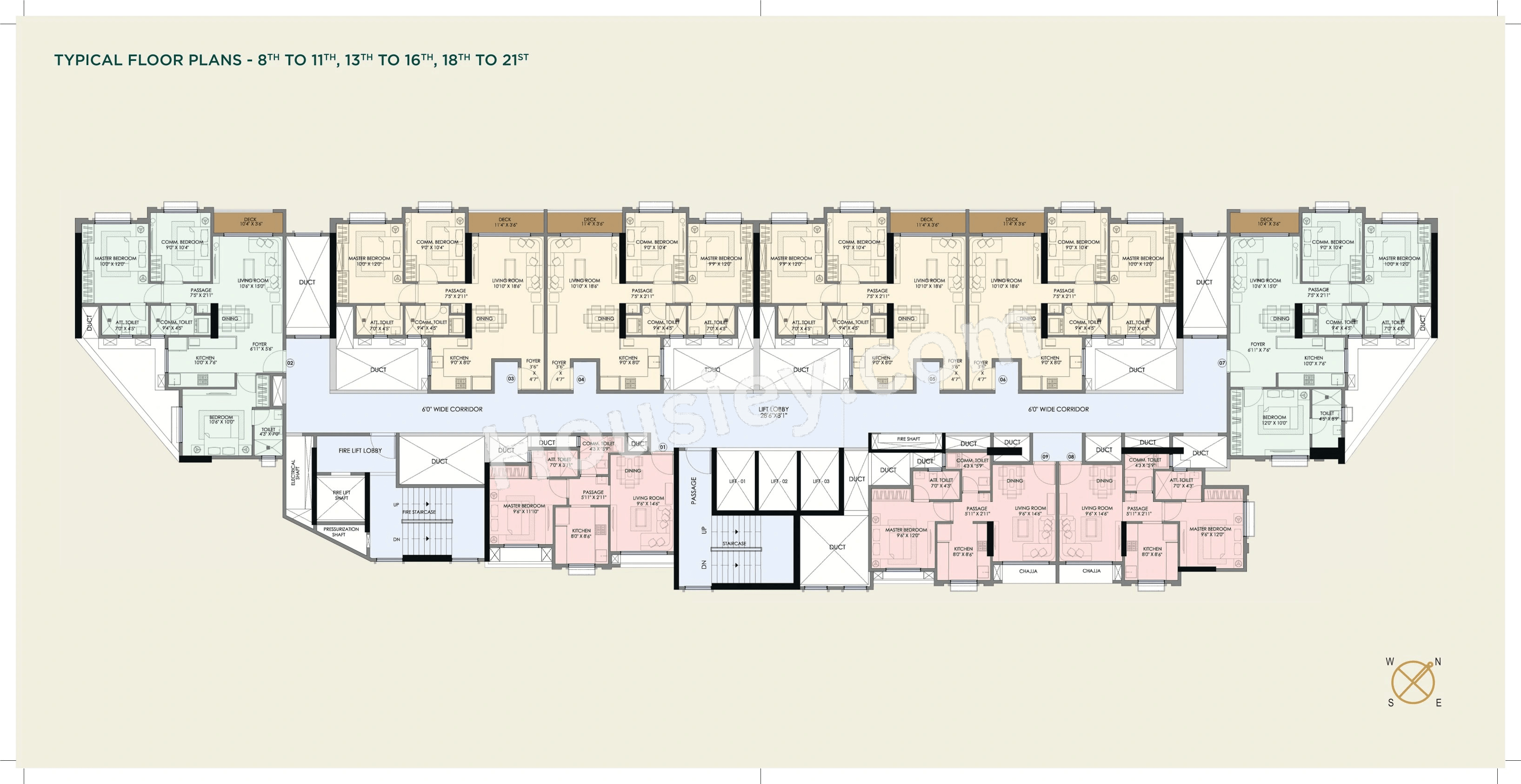Triveni Pearl Floor plan 5