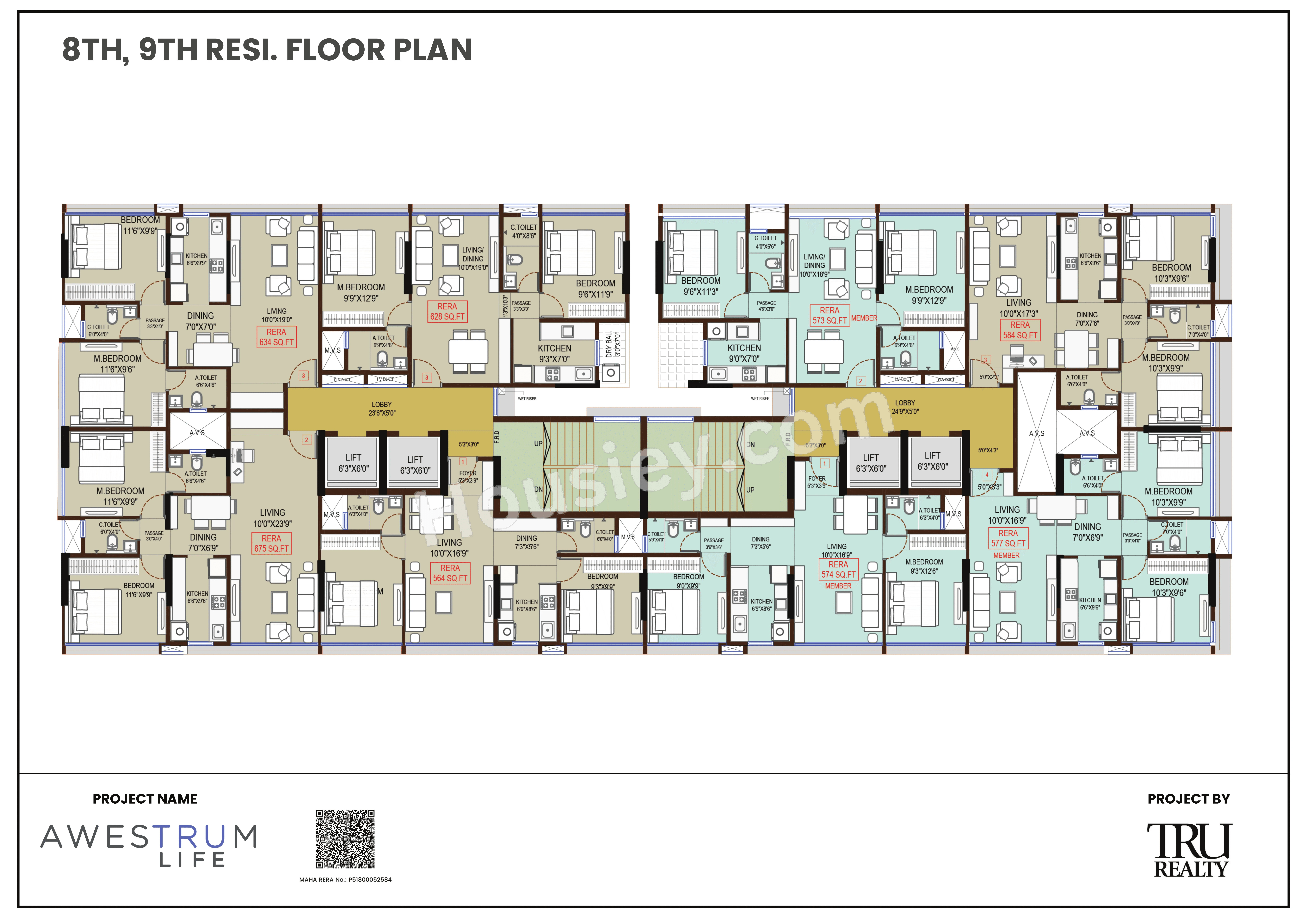TRU Awestrum Life Floor plan 1