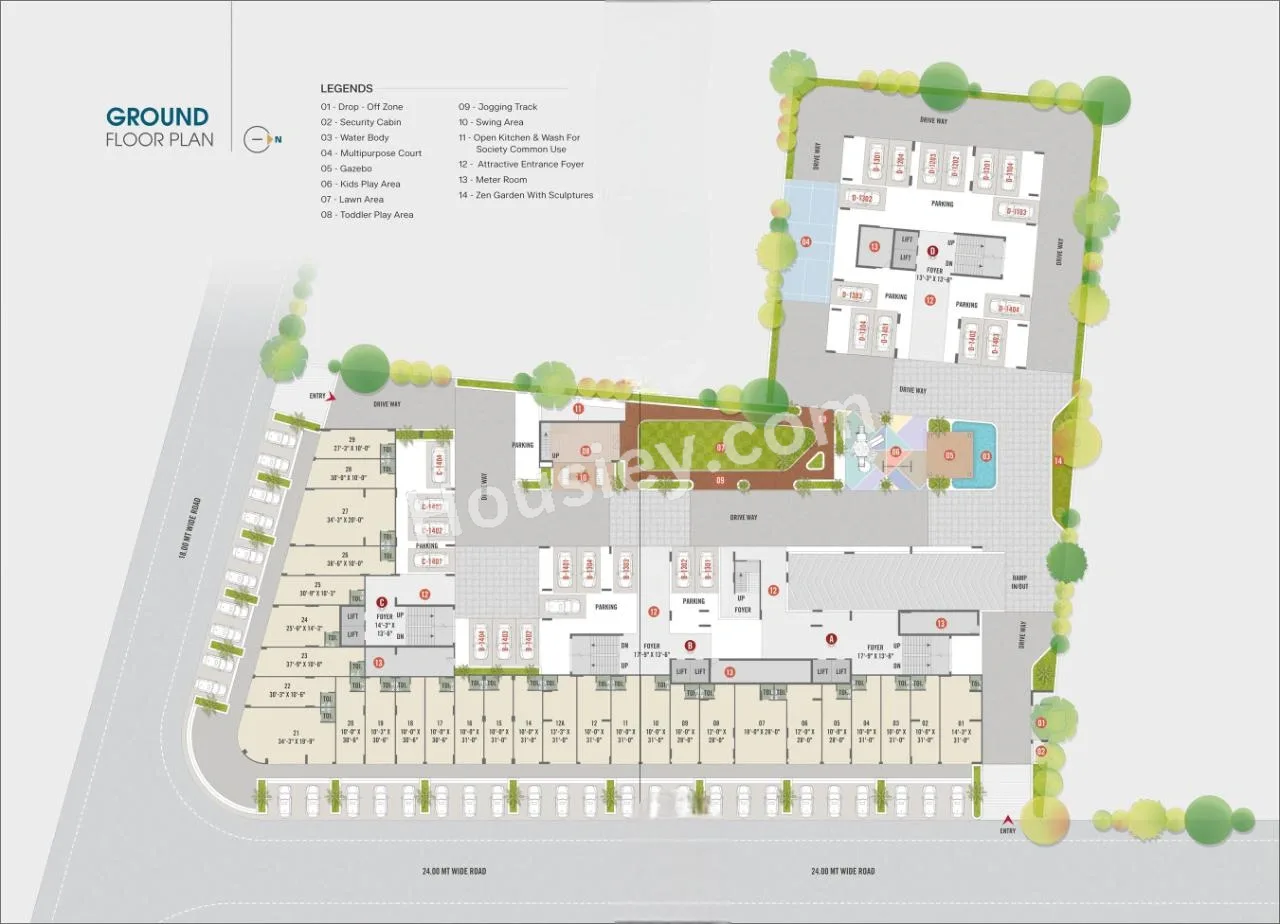 Tulsi Aura Floor plan 2