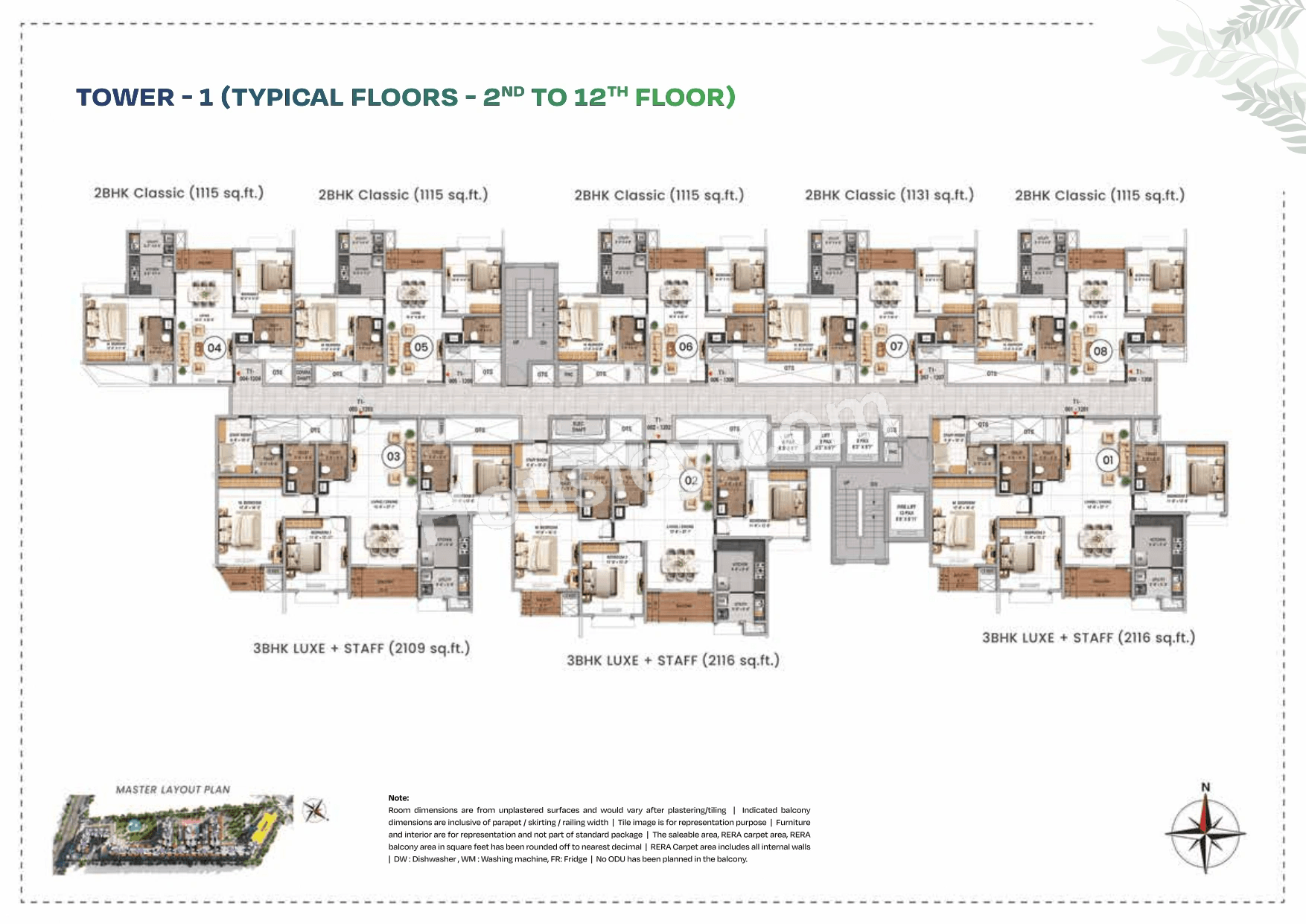 TVS Altura Floor plan 1