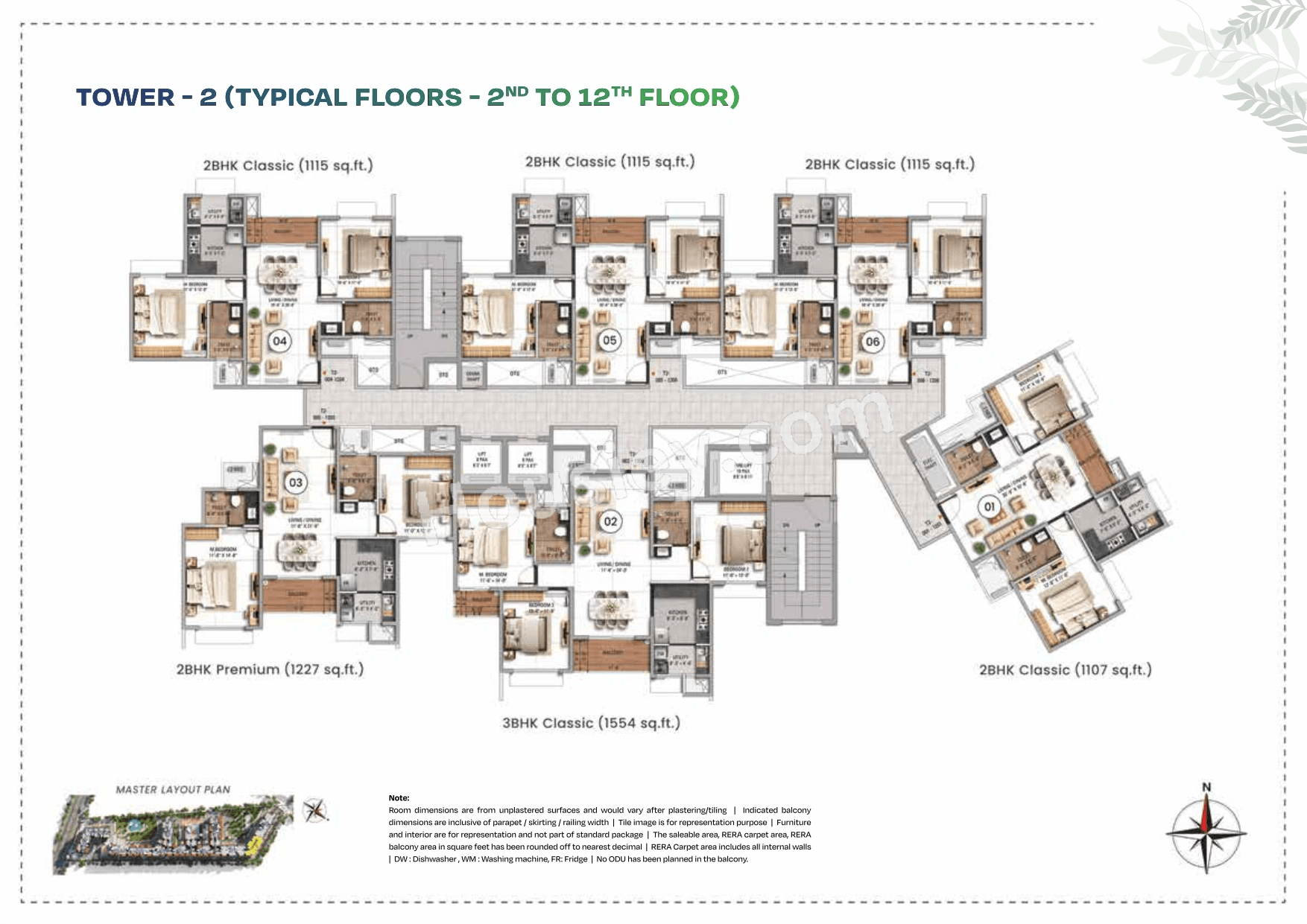 TVS Altura Floor plan 2
