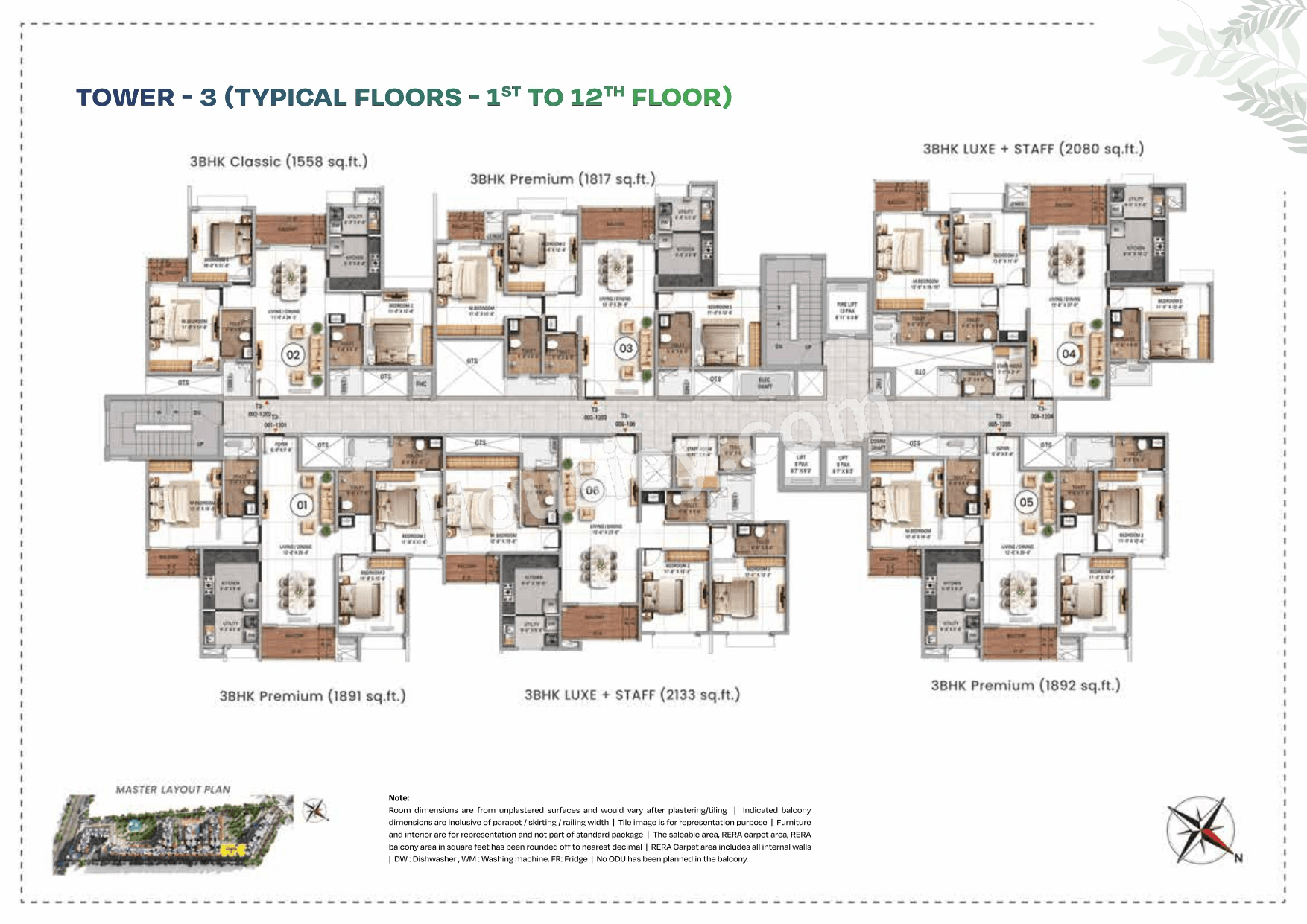 TVS Altura Floor plan 3
