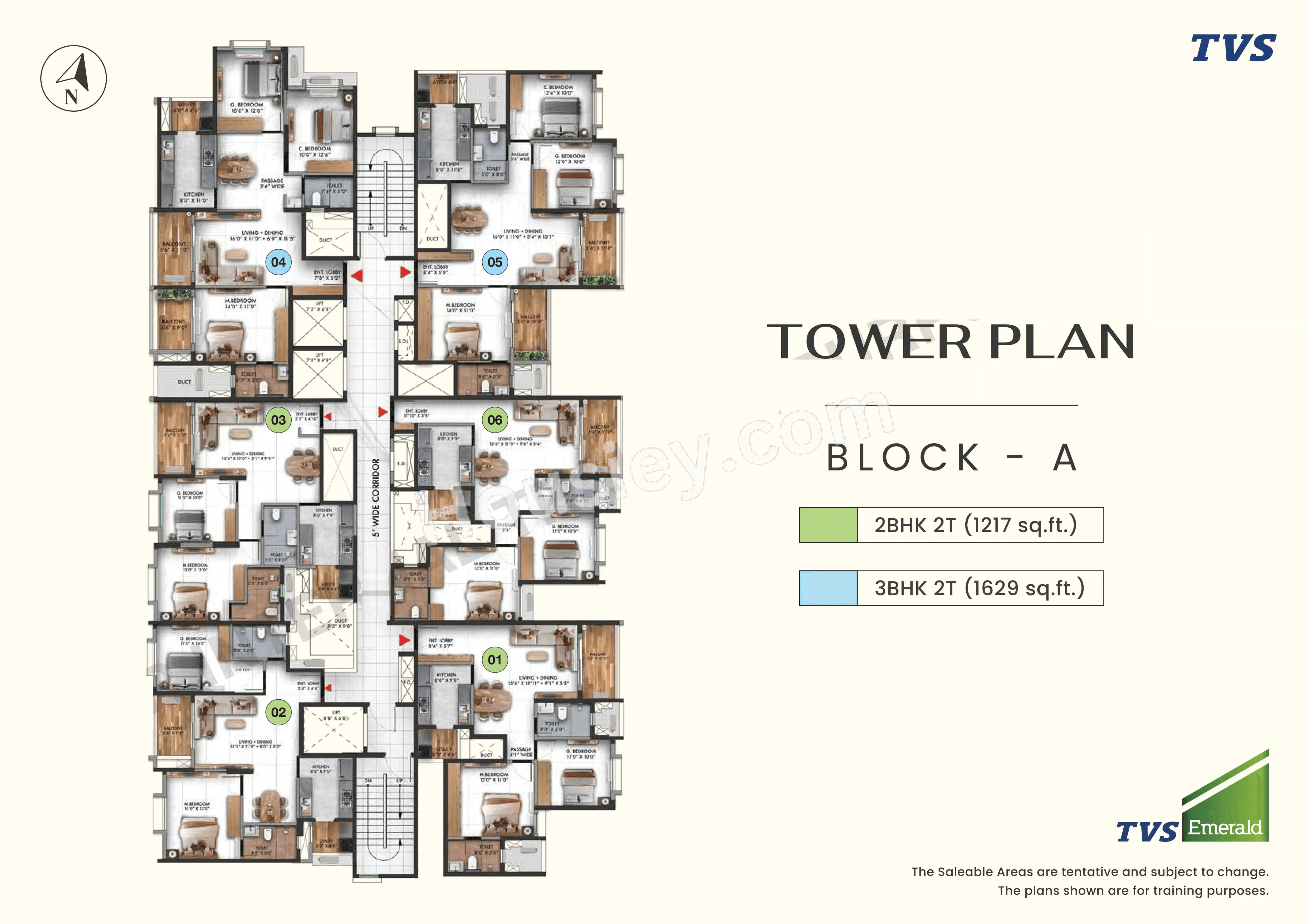 TVS Auralis Floor plan 1