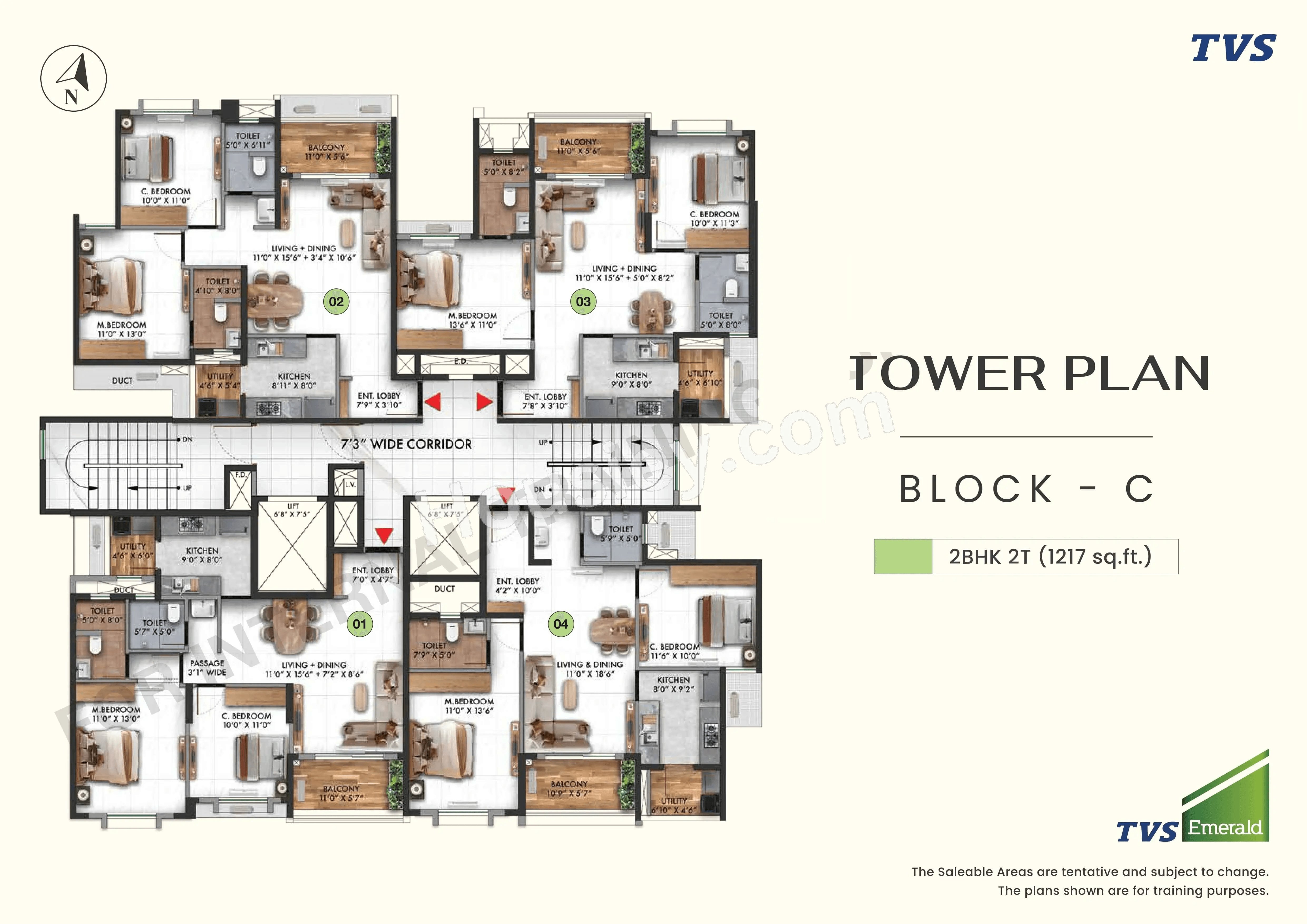 TVS Auralis Floor plan 3
