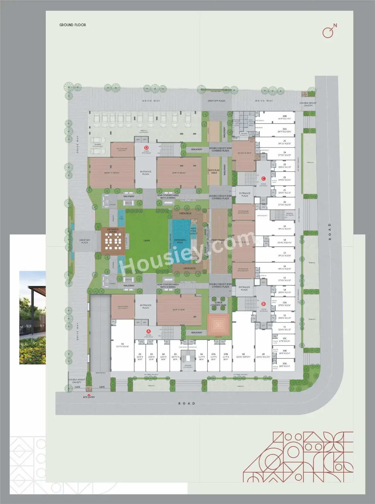 Unique Luxuria Master Plan