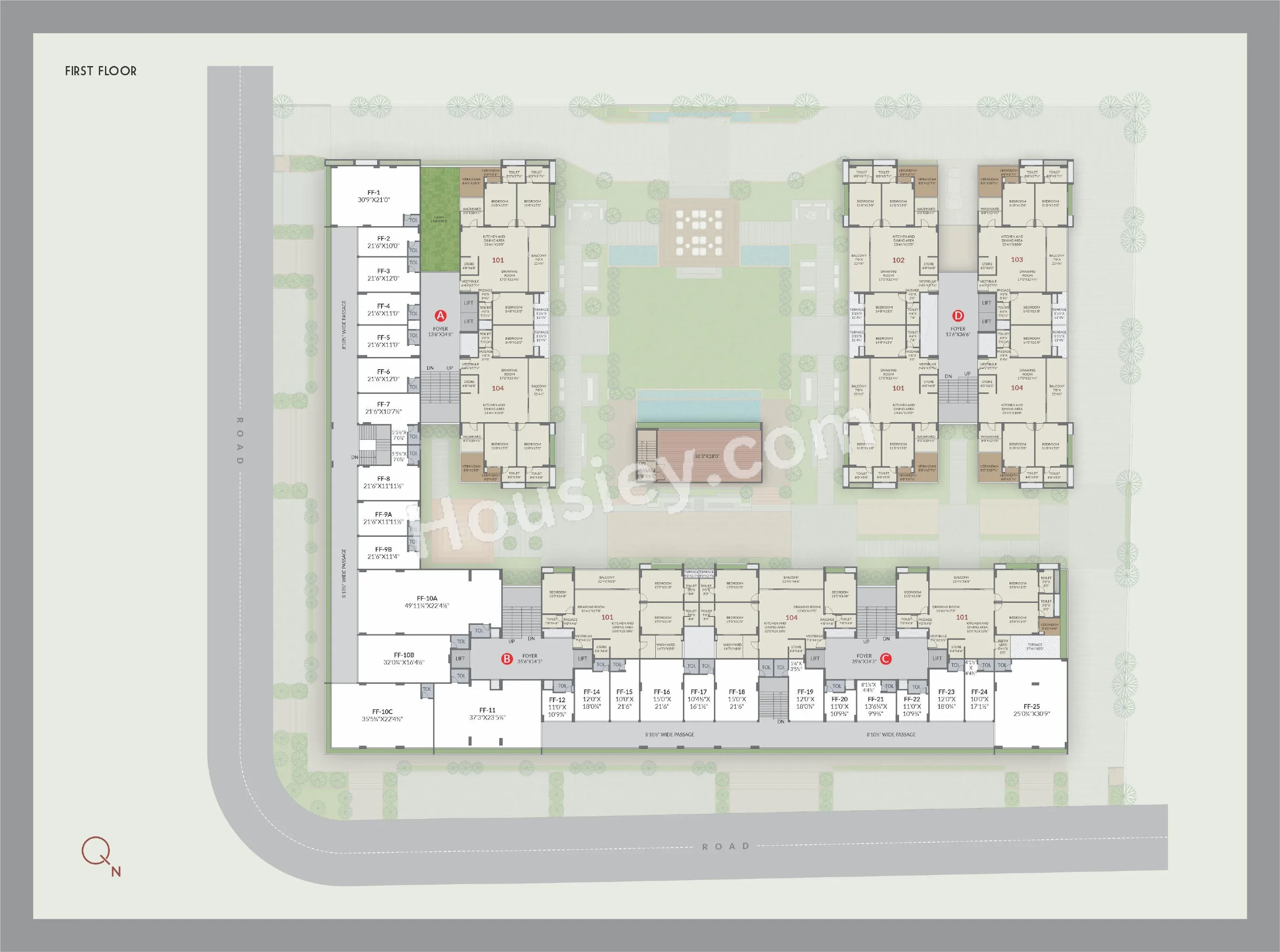 Unique Luxuria Floor plan 2