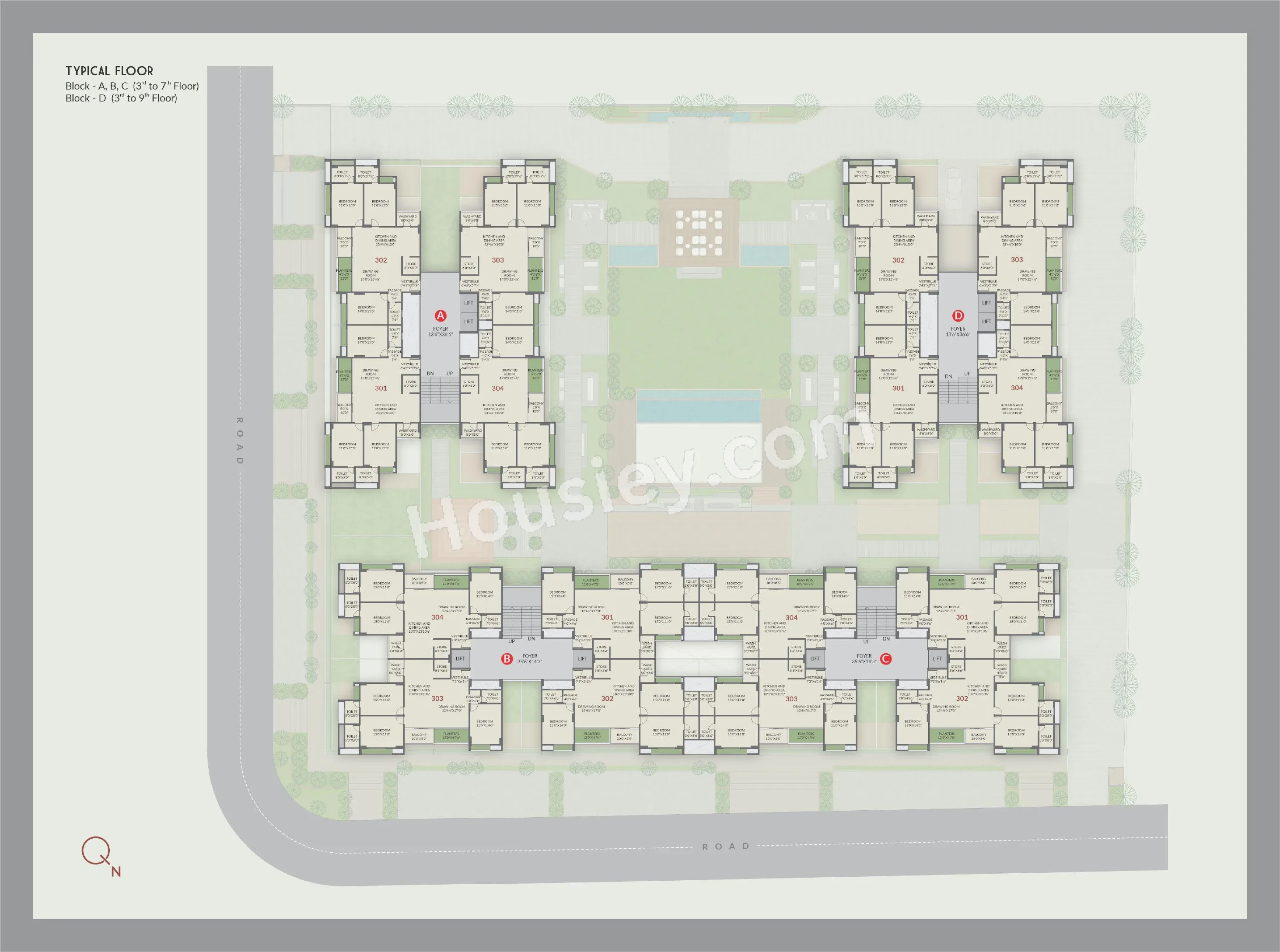 Unique Luxuria Floor plan 3